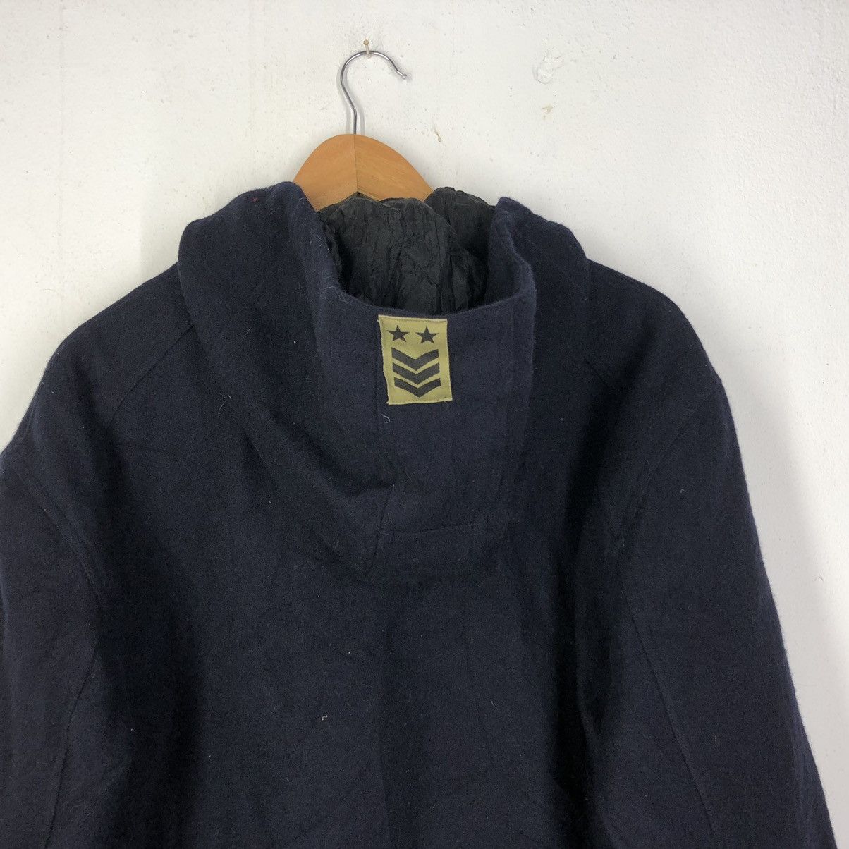 If Six Was Nine × Le Grande Bleu (L.G.B.) × PPFM PPFM Wool Hoodie Jacket Nice Design Size US L / EU 52-54 / 3 - 9 Thumbnail