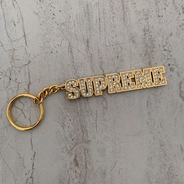 Supreme 2025 diamond keychain