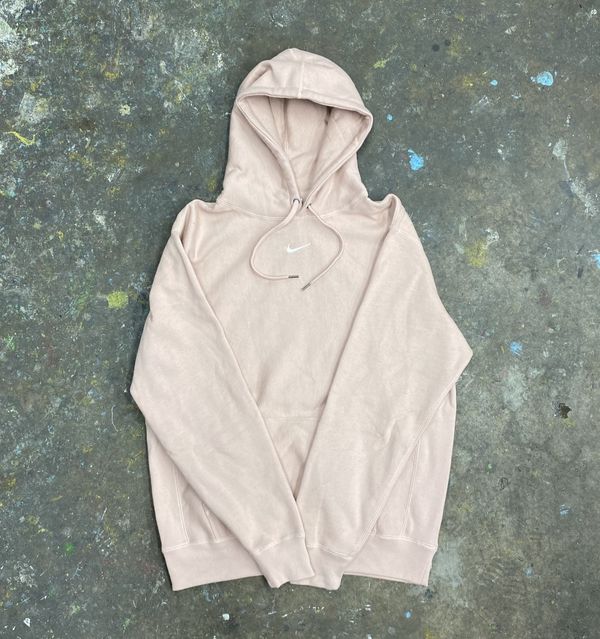 dusty pink nike hoodie