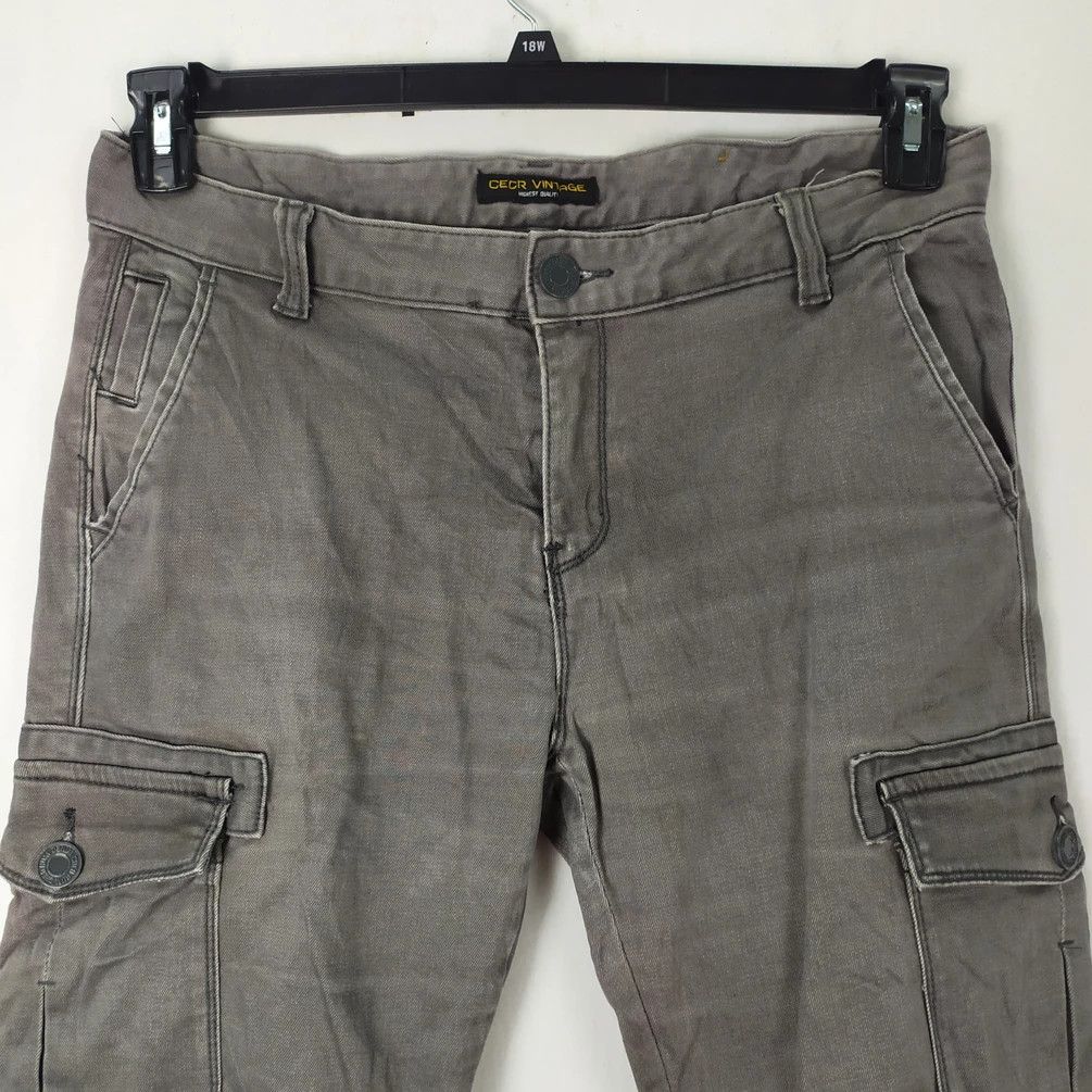 Japanese Brand CECR CARGO PANTS MULTIPOCKET TACTICAL PANTS Size US 34 / EU 50 - 2 Thumbnail