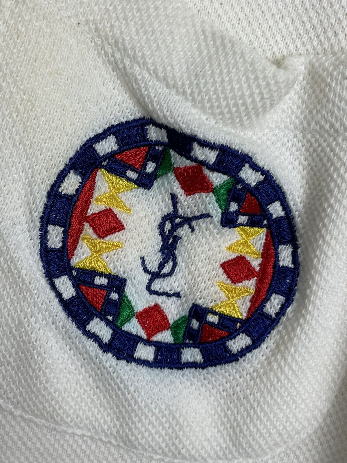 Vintage × Yves Saint Laurent 90s YSL Pour Homme | FW89–FW91 Tribal Knit Italy Size US L / EU 52-54 / 3 - 6 Thumbnail
