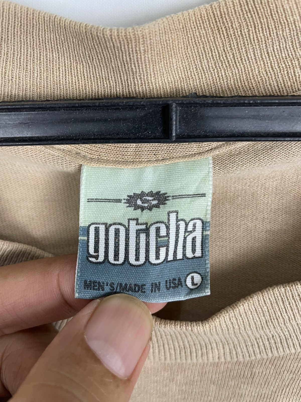 Gotcha × Vintage Vtg 1994 Gotcha Surf Tee | USA Made Rare Print Size US L / EU 52-54 / 3 - 3 Thumbnail