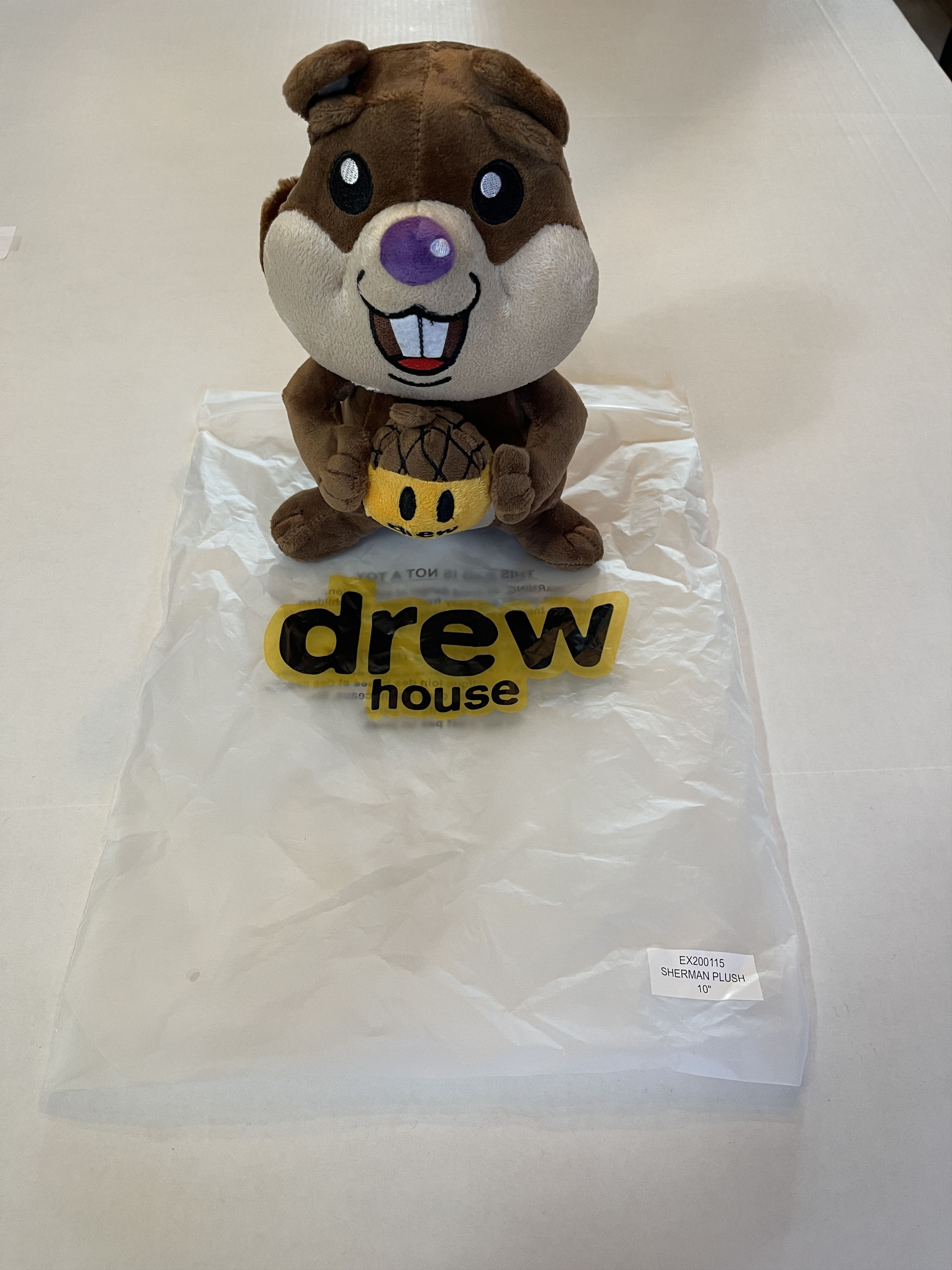 Drew House × Justin Bieber Drew House Sherman Plush Toy | Grailed