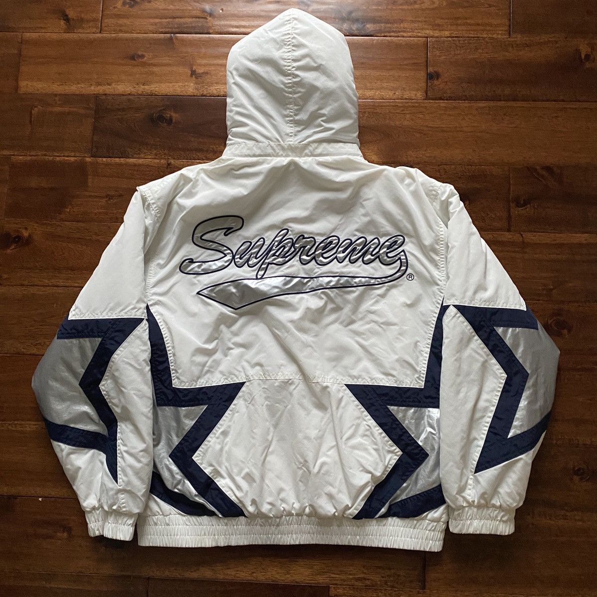 希少XL⛄️Supreme 19ss Stars puffy jacket レア Supreme - Stars Puffy Jacket - UG.SHAFT