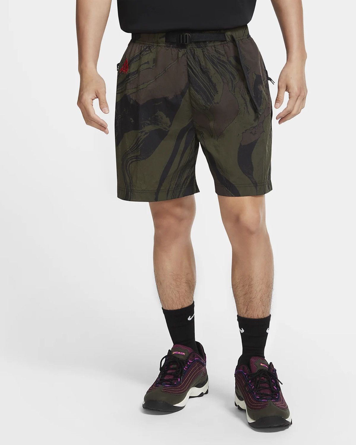 【USED】NIKE ACG Fuji Shorts Nike ACG Nike ACG Mount Fuji Shorts | Grailed