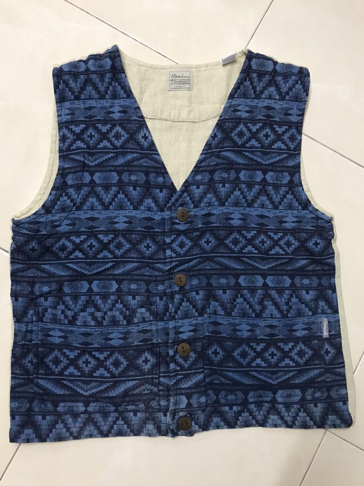 Japanese Brand × Vintage DELETE TODAY!!!MANDOC VINTAGE VEST | Grailed