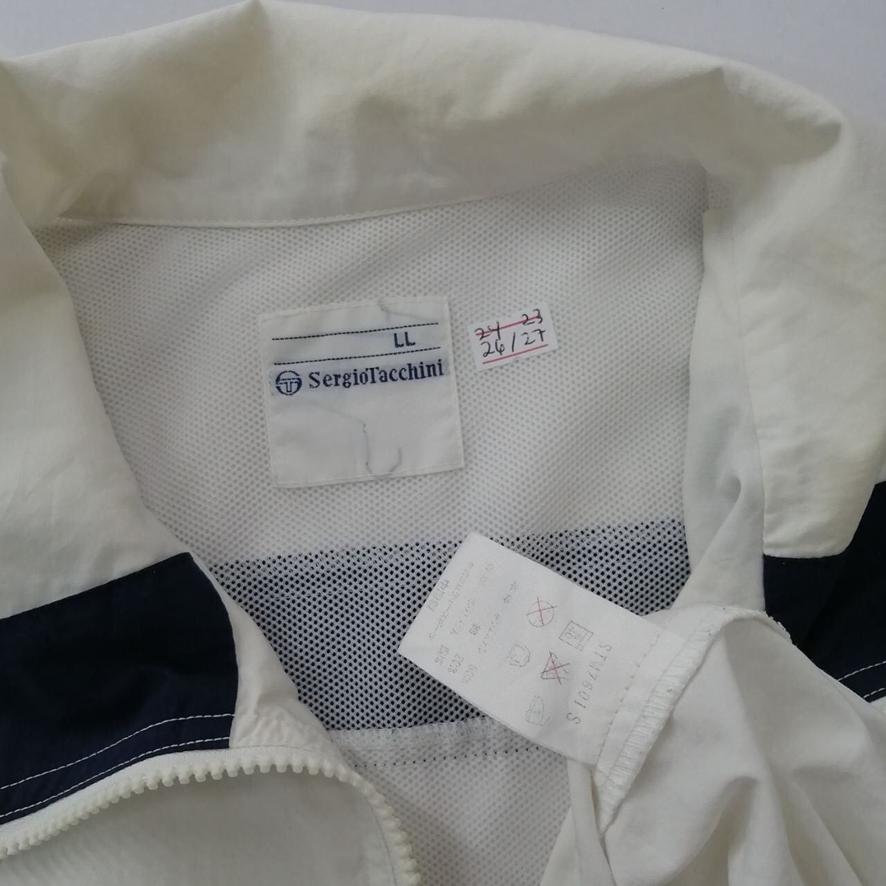 Sergio Tacchini 🔥Vintage Sergio Tacchini Windbreaker Sport Jacket Size US XL / EU 56 / 4 - 6 Thumbnail