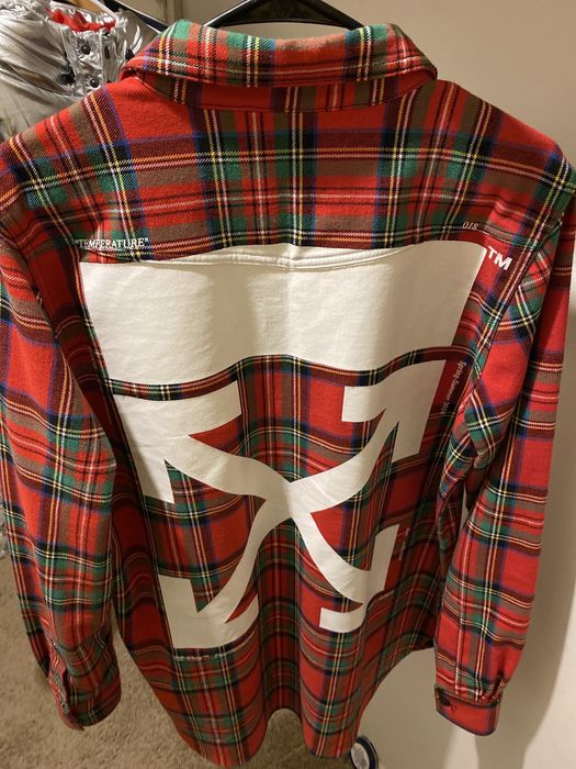 Off deals white flannel