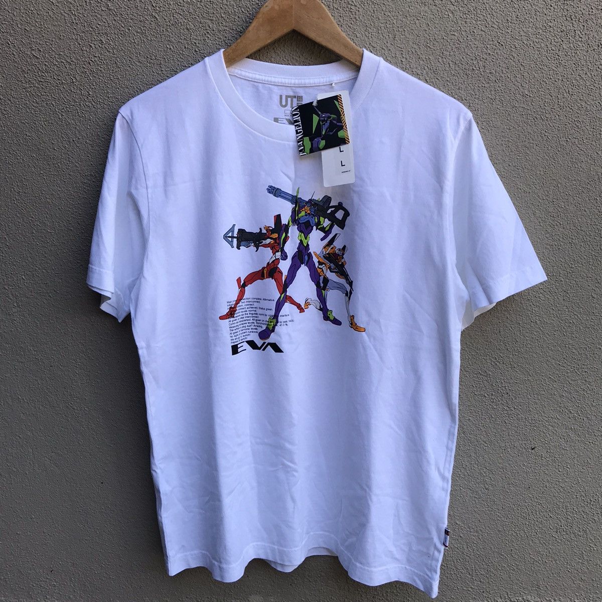 Cartoon Network × Japanese Brand NEON GENESIS Evangelion Anime tee by UT Size US L / EU 52-54 / 3 - 2 Thumbnail