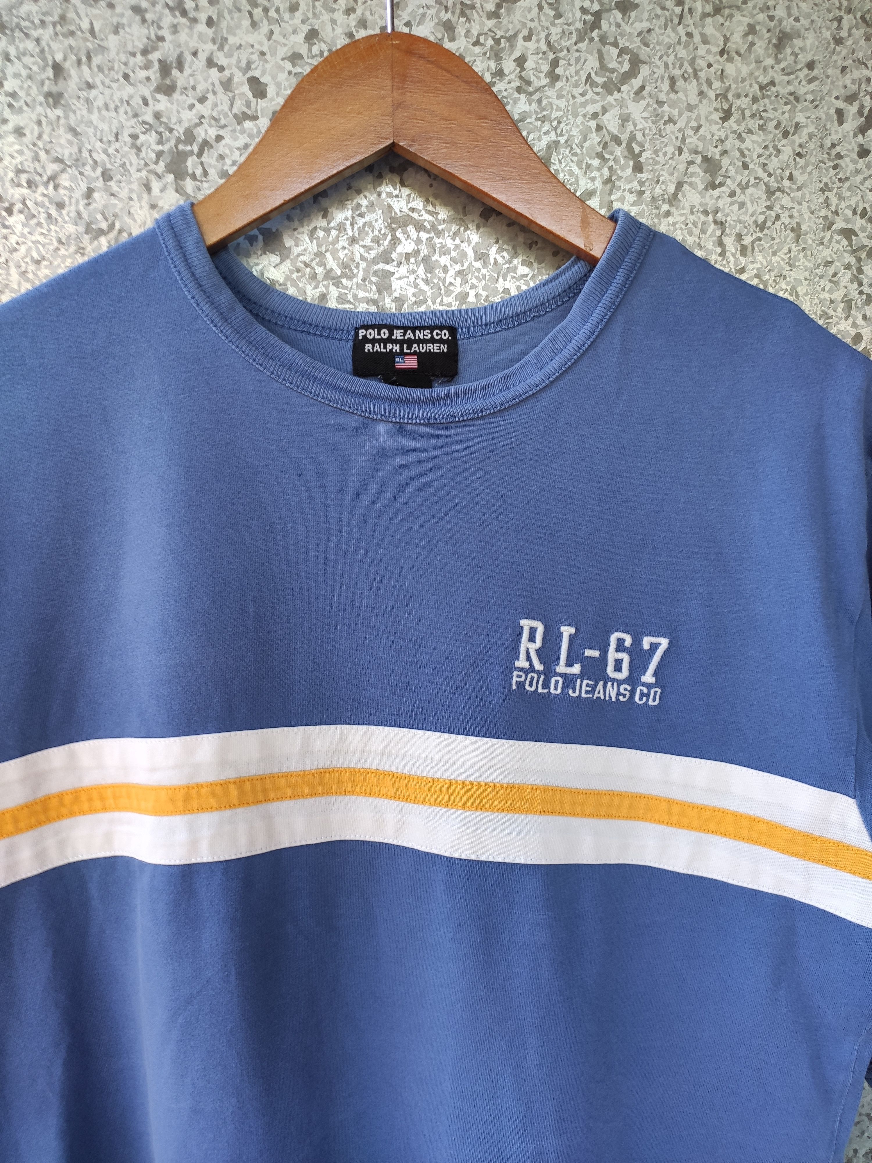 Polo Ralph Lauren 🔥 Vintage Polo RL-67 t shirt Size US M / EU 48-50 / 2 - 2 Thumbnail