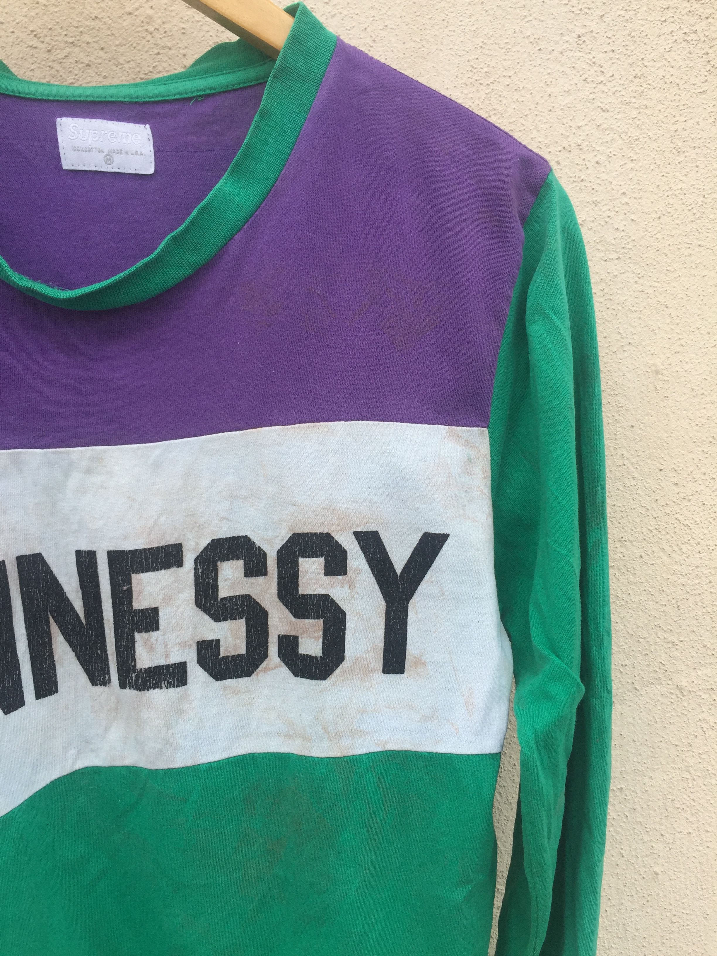 Supreme Supreme Hennessy Very Worn / Rip and Dirt Shirts Size US M / EU 48-50 / 2 - 7 Thumbnail