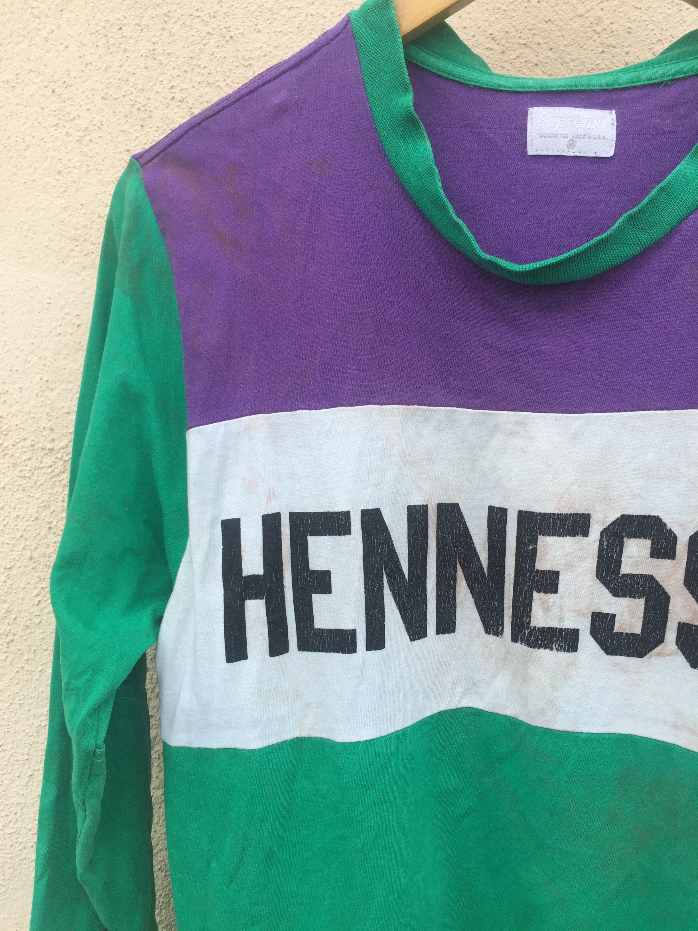 Supreme Supreme Hennessy Very Worn / Rip and Dirt Shirts Size US M / EU 48-50 / 2 - 6 Thumbnail