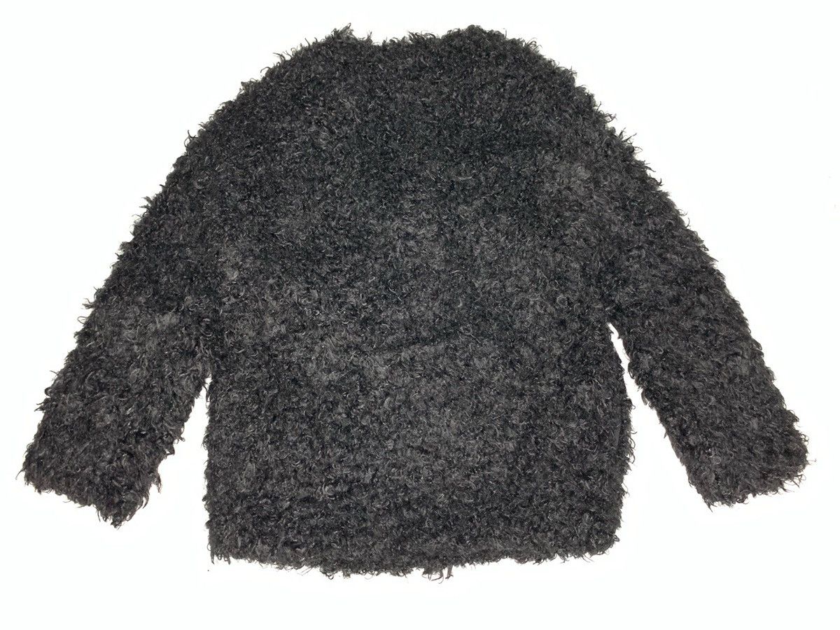 Japanese Brand Japanese Brand Synthetic Fur Mohair Black Jacket Size US S / EU 44-46 / 1 - 2 Thumbnail
