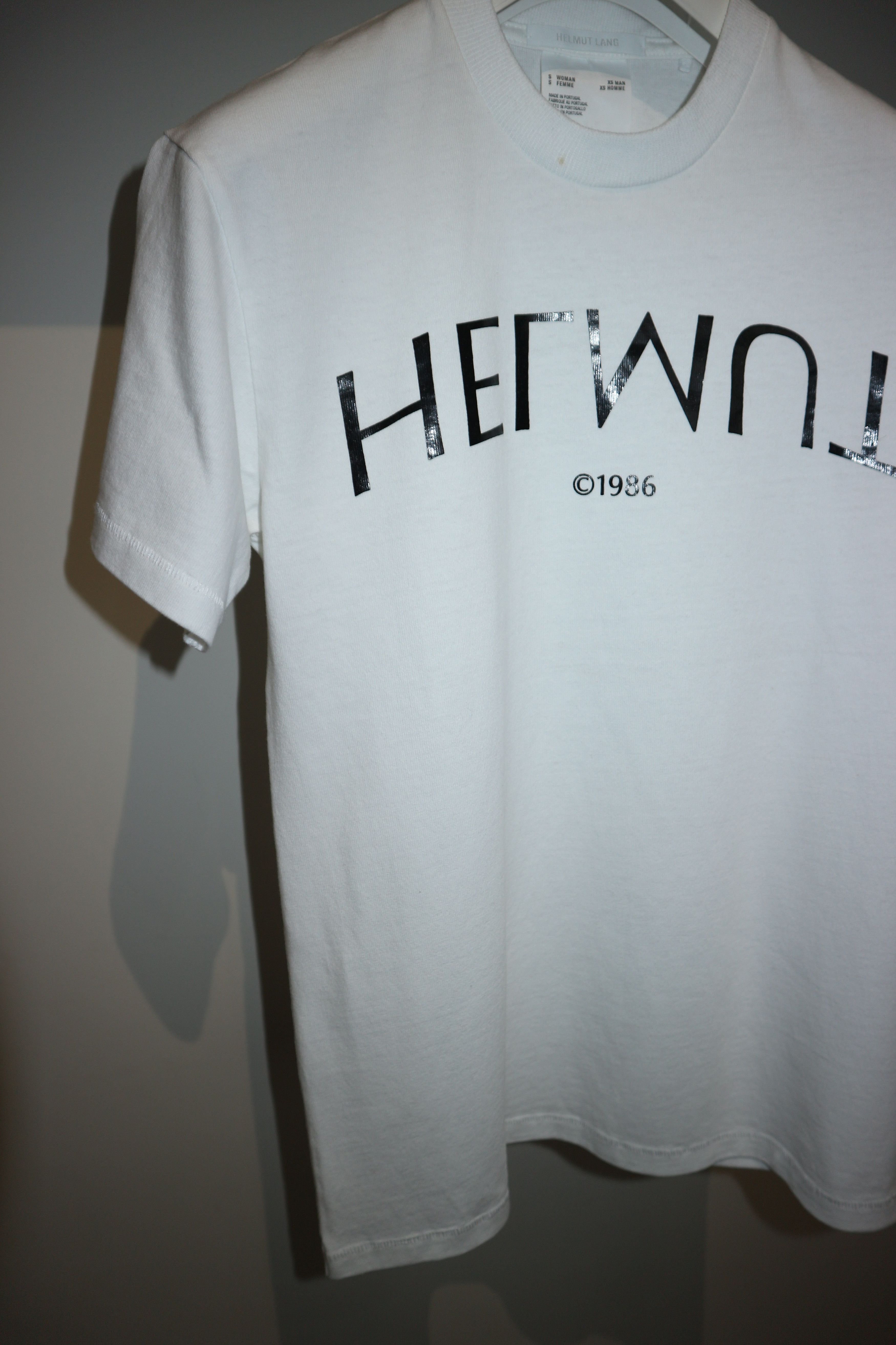 Helmut Lang logo print t-shirt Size US XS / EU 42 / 0 - 2 Thumbnail