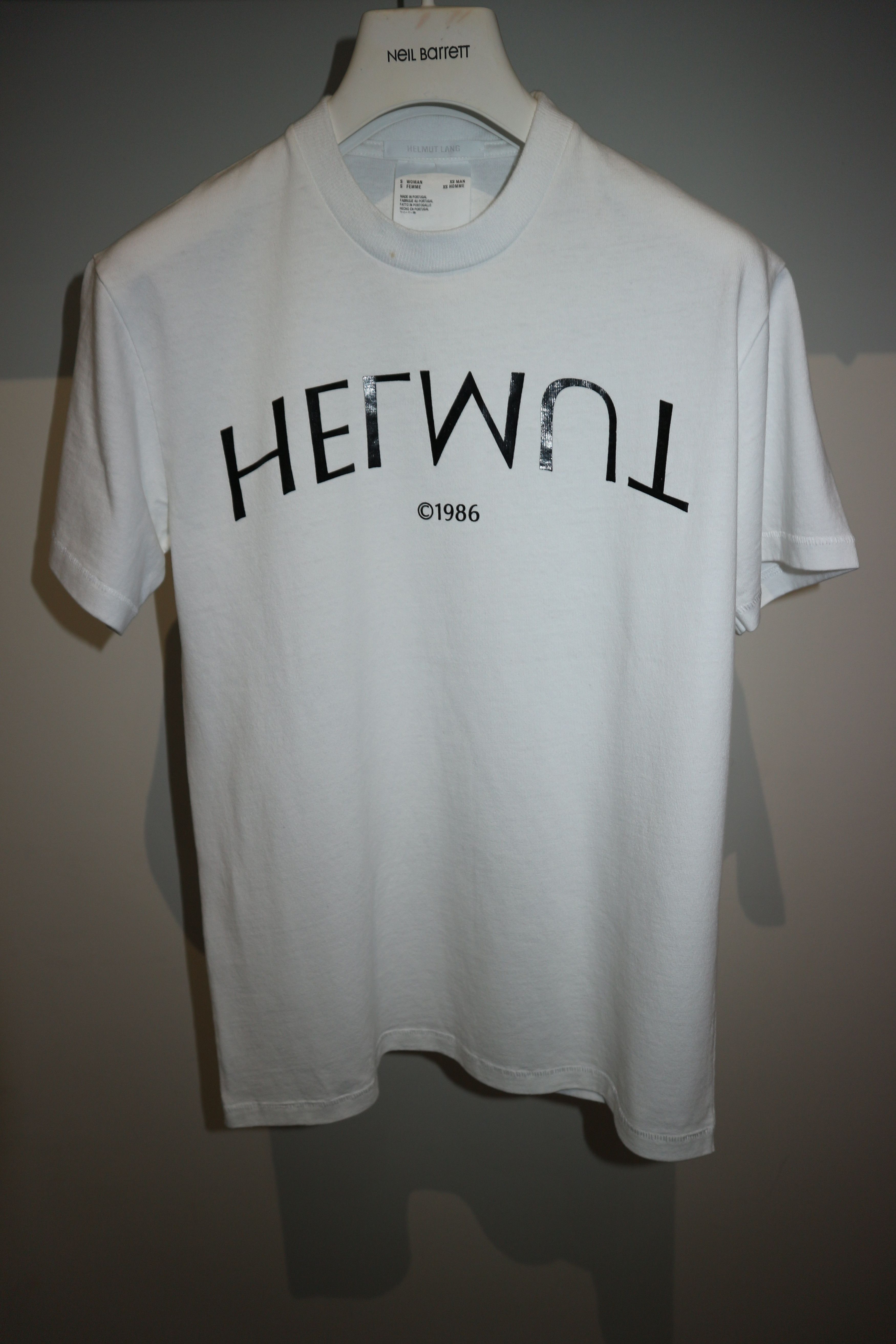 Helmut Lang logo print t-shirt Size US XS / EU 42 / 0 - 1 Thumbnail