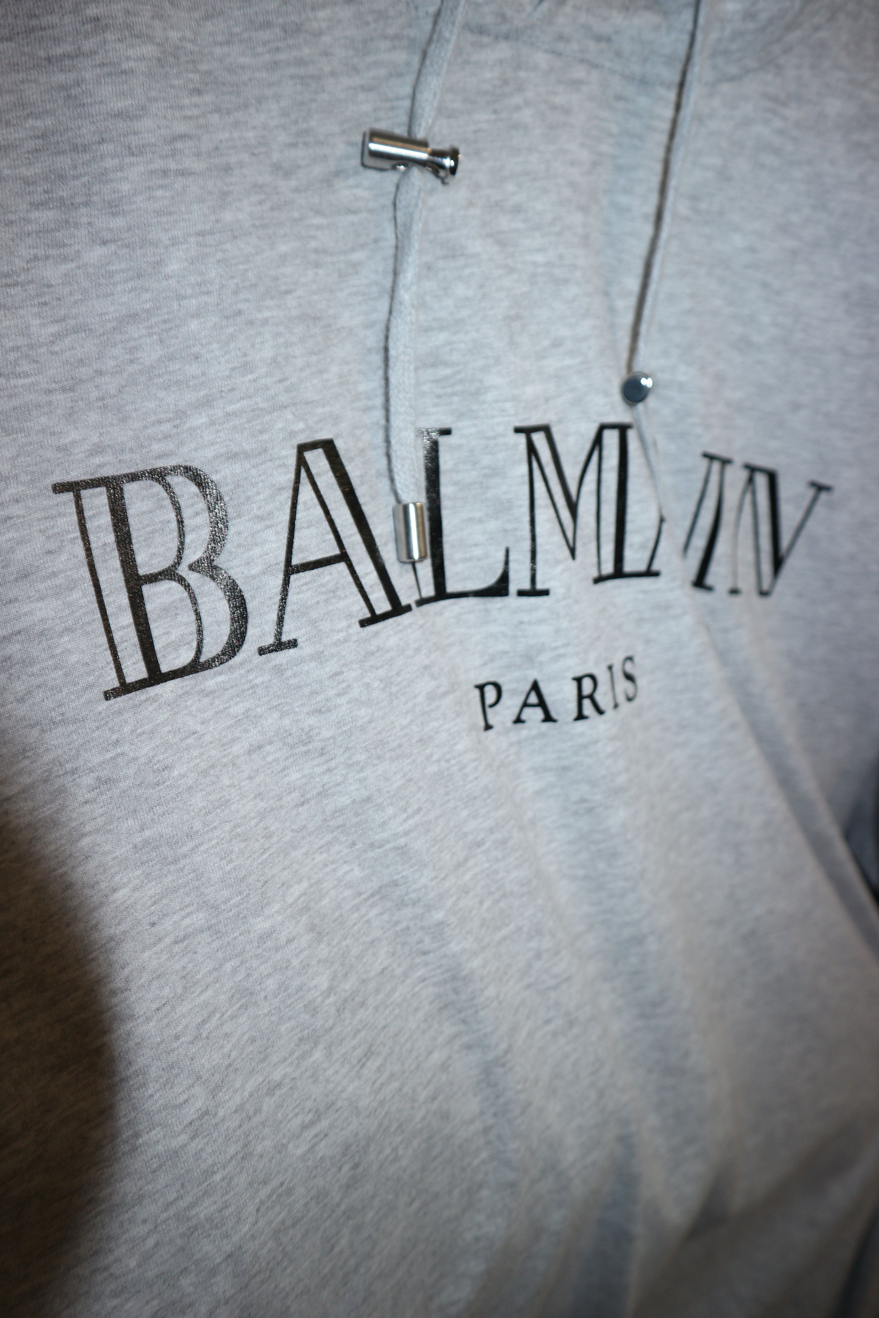 Balmain logo print hooded t-shirt Size US M / EU 48-50 / 2 - 8 Thumbnail