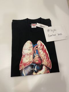 Supreme guts 2024 tee black