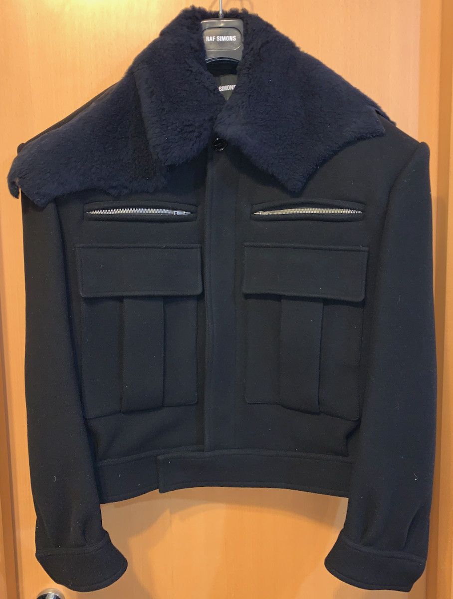 Raf Simons Raf Simons 19AW Cropped Military Jacket | Grailed