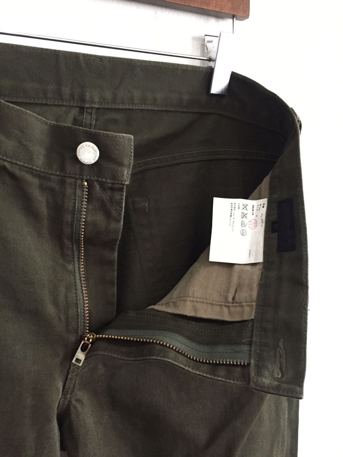 Comme des Garcons FW03 Comme des Garçons Homme Straight Cut Denim Size US 33 - 1 Thumbnail