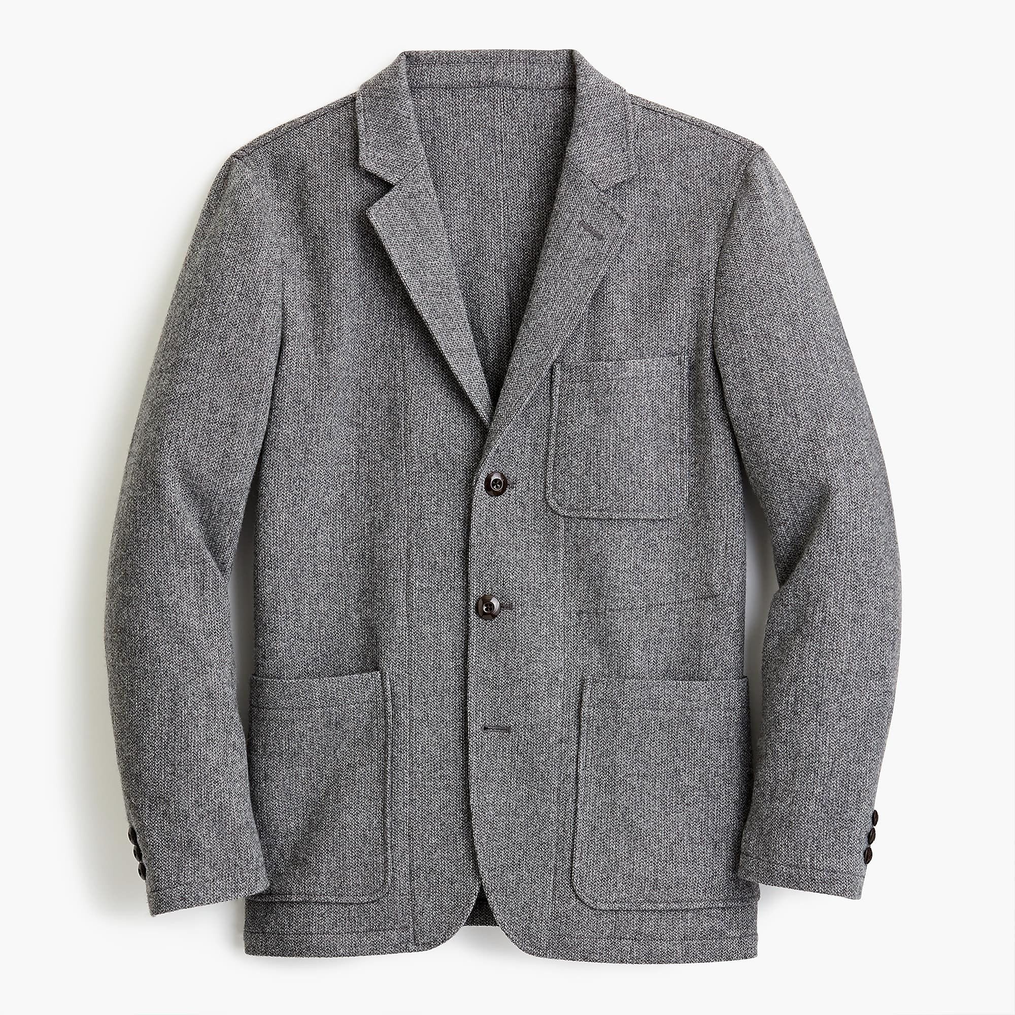 Wallace & Barnes Wallace & Barnes knit blazer 39R Gunmetal Grey Size 38R - 1 Thumbnail