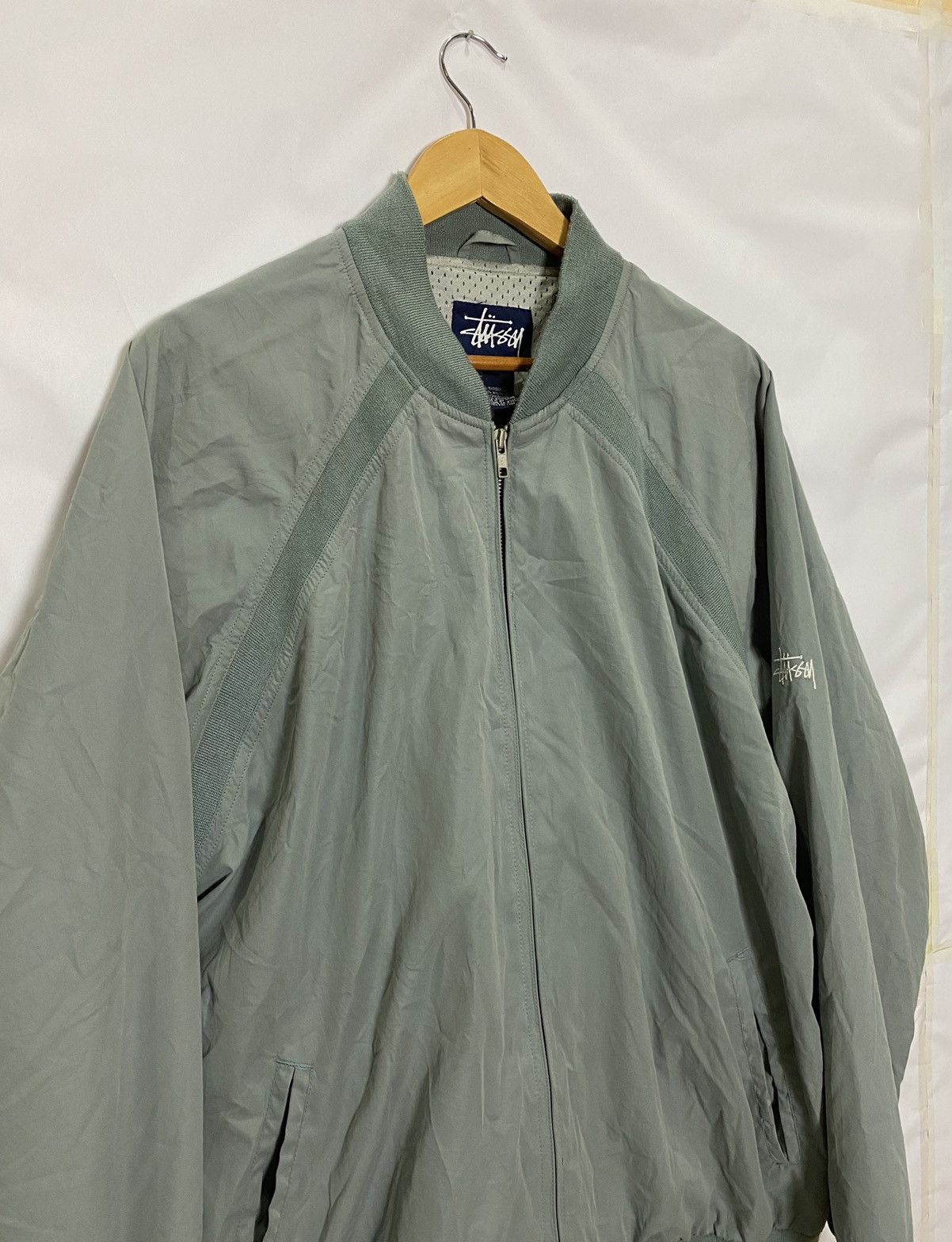 Stussy × Vintage Combo Stussy Nylon Jacket and T-Shirt Nice Condition Size US XL / EU 56 / 4 - 6 Thumbnail
