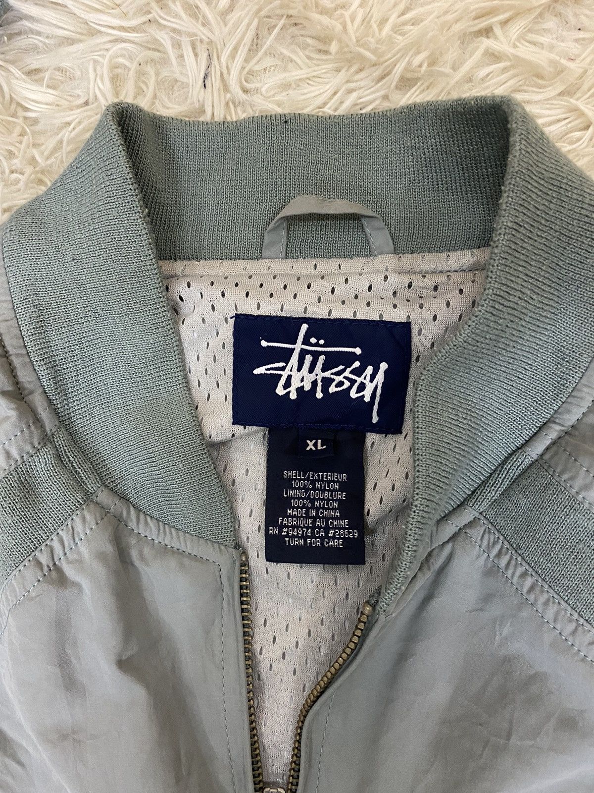 Stussy × Vintage Combo Stussy Nylon Jacket and T-Shirt Nice Condition Size US XL / EU 56 / 4 - 12 Thumbnail