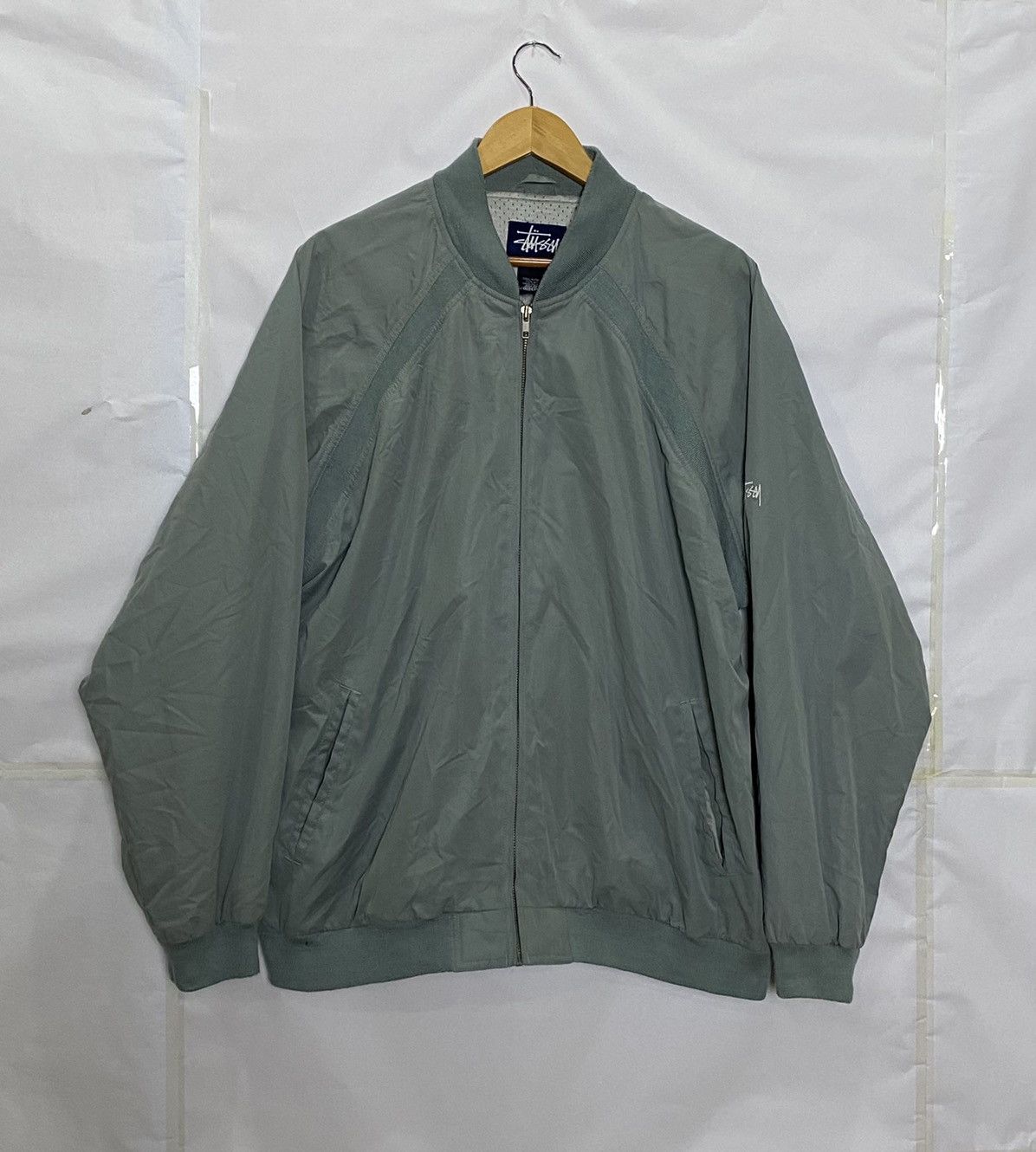 Stussy × Vintage Combo Stussy Nylon Jacket and T-Shirt Nice Condition Size US XL / EU 56 / 4 - 2 Thumbnail