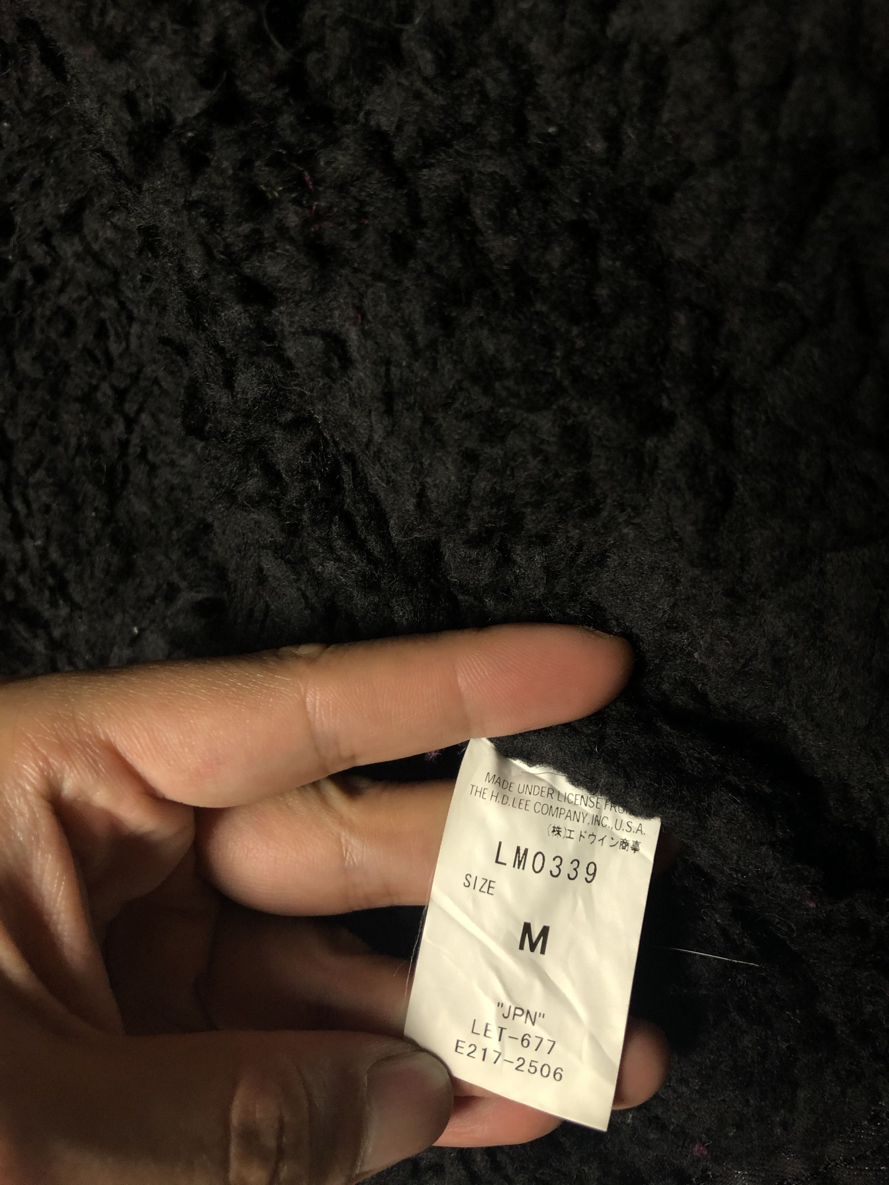 Lee × Vintage VINTAGE LEE RIDERS SHERPA LINING DENIM BIKER JACKET Size US S / EU 44-46 / 1 - 10 Thumbnail