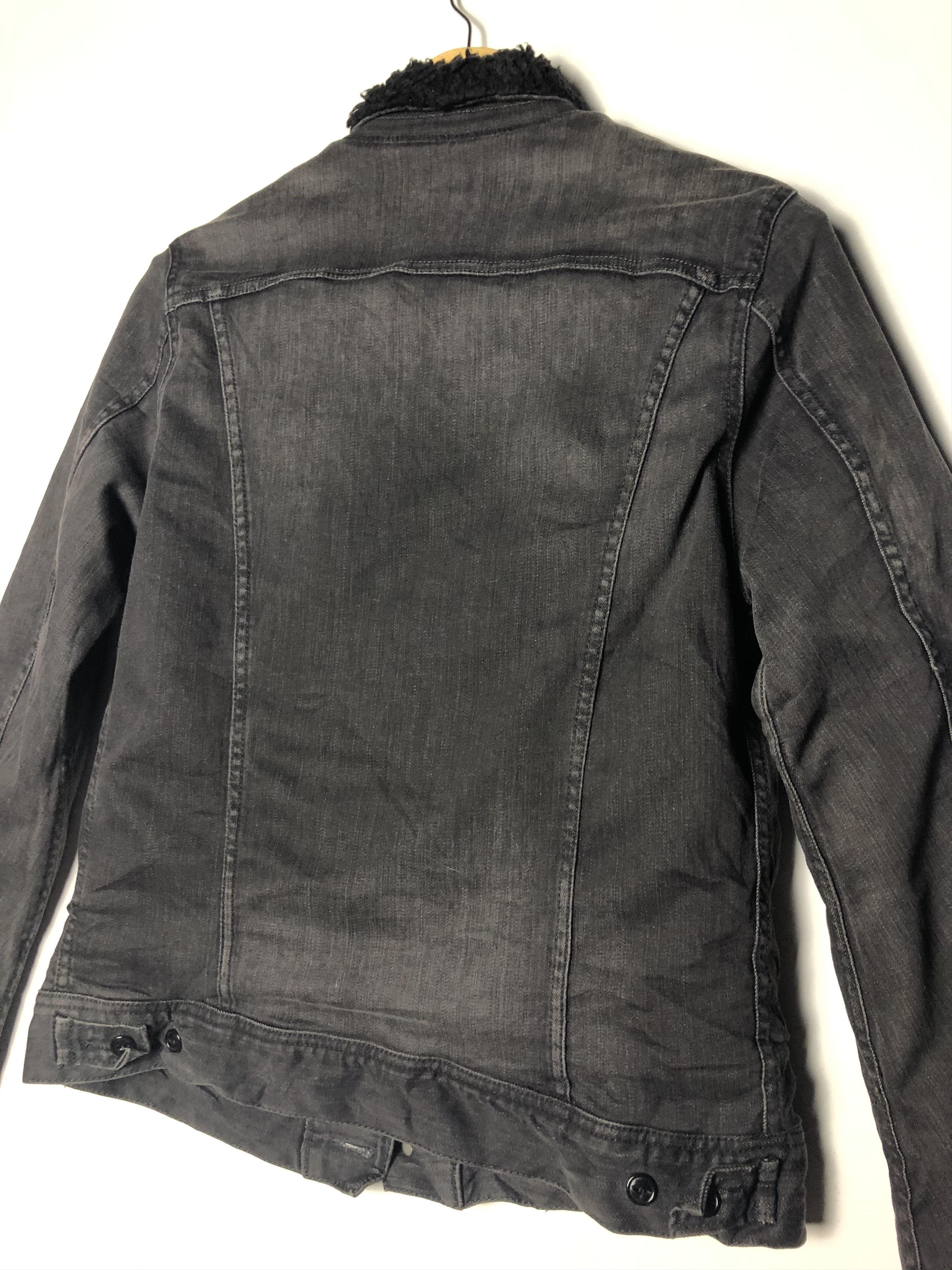 Lee × Vintage VINTAGE LEE RIDERS SHERPA LINING DENIM BIKER JACKET Size US S / EU 44-46 / 1 - 13 Thumbnail