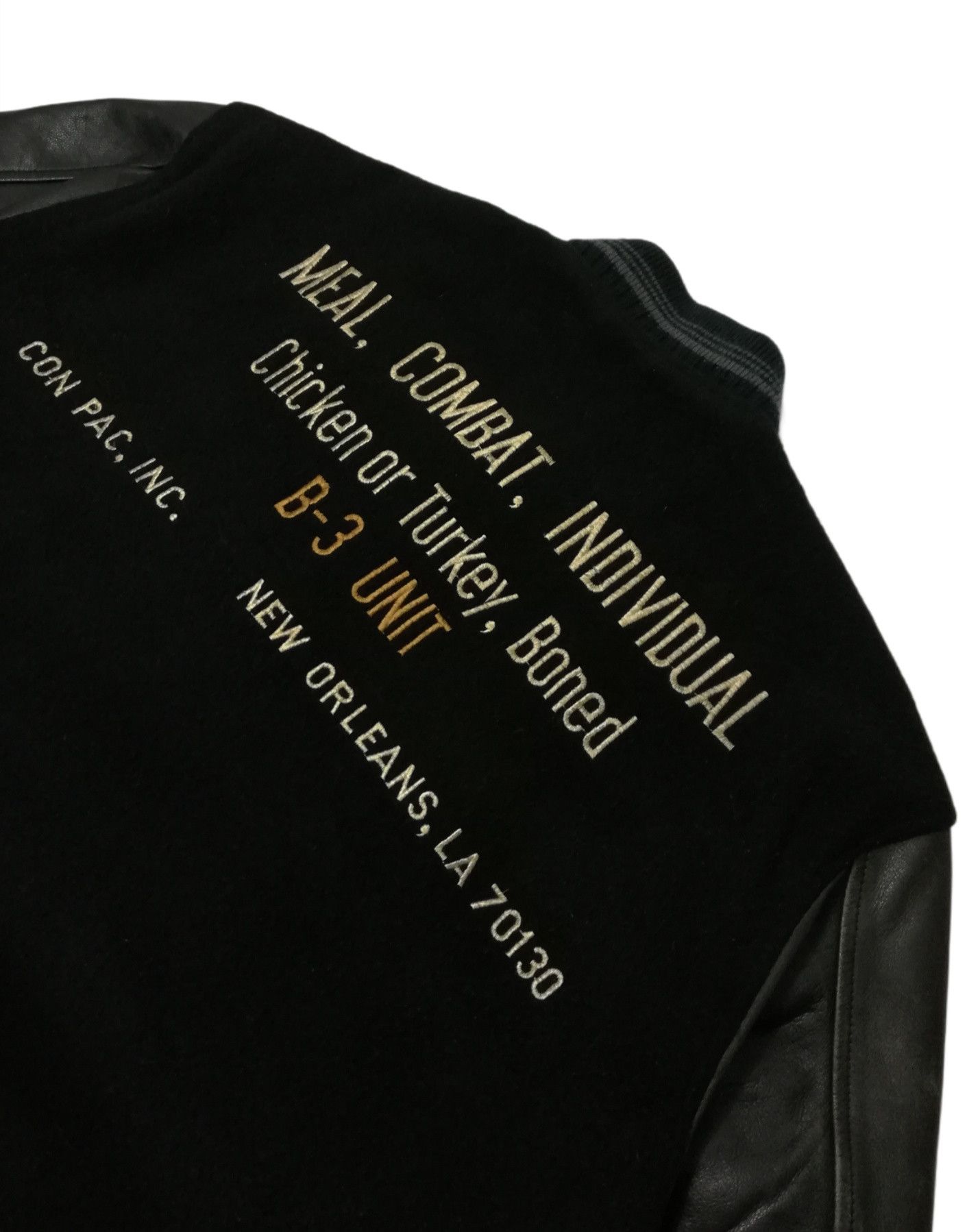 MLB 🔥DOPE RARE! Combat B-3 UNIT New Orleans Embroidery Varsity Size US L / EU 52-54 / 3 - 3 Thumbnail