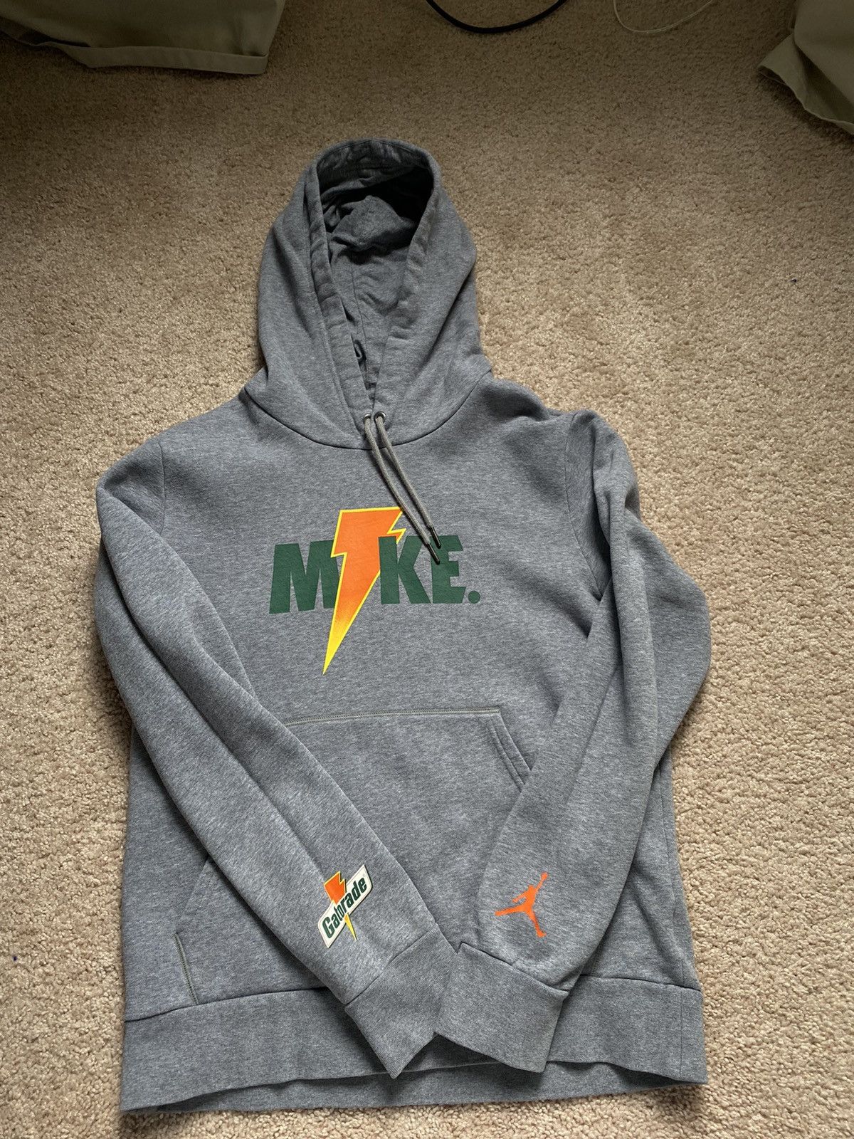 Gatorade × Jordan Brand Air Jordan x Gatorade Grey Hoodie FINAL 