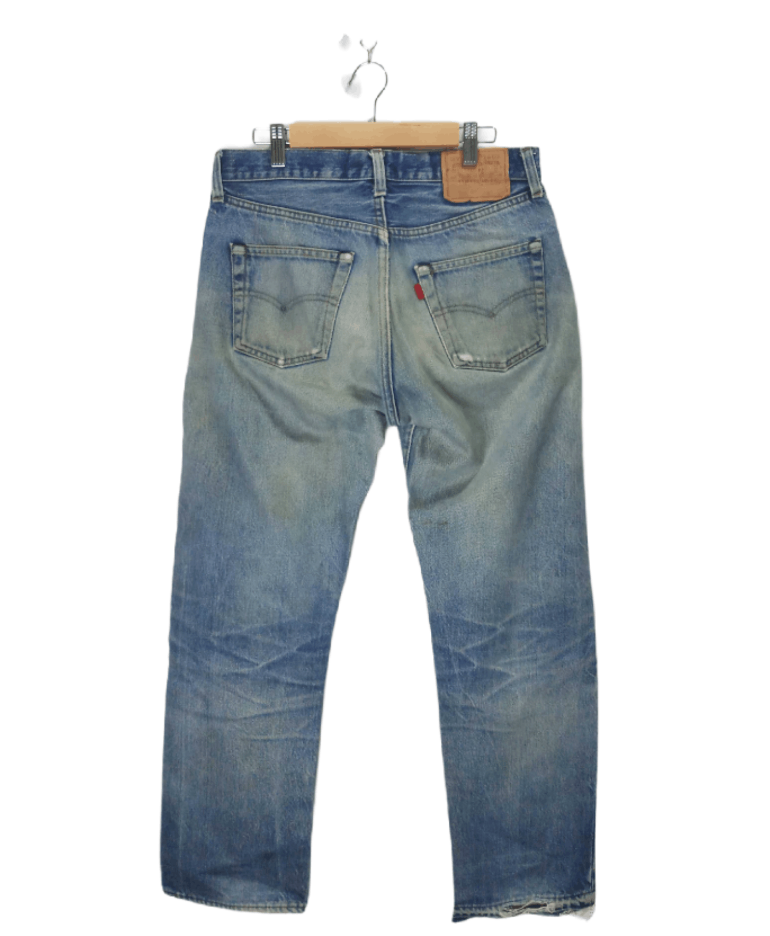 Levi's × Vintage Vintage 90s Levi's 501 Selvedge Size US 30 / EU 46 - 2 Thumbnail