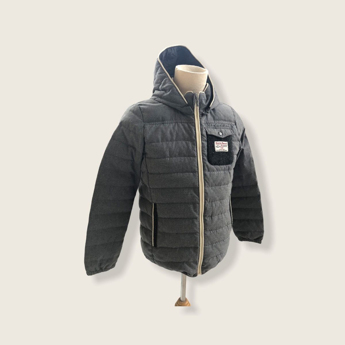 Harris Tweed Harris Tweed Puffer Jacket Size US M / EU 48-50 / 2 - 2 Thumbnail
