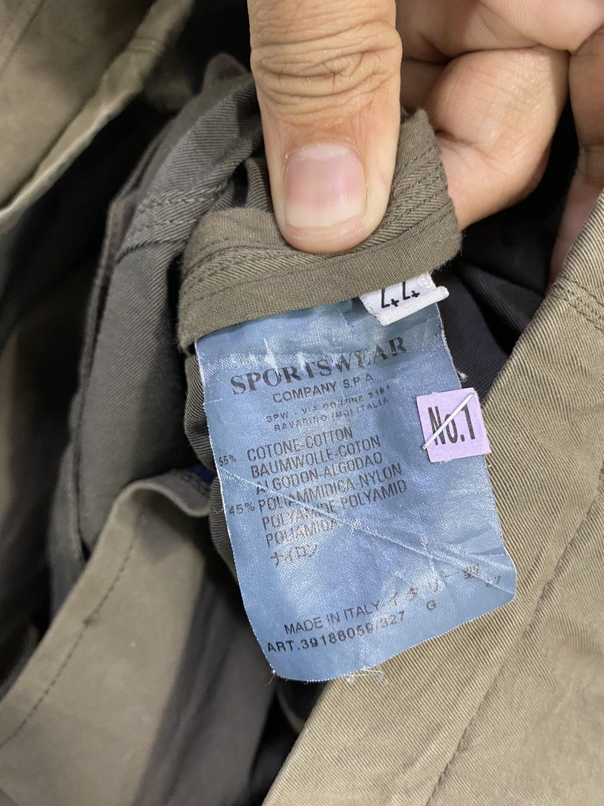 C.P. Company C.P Company Light Jacket Suit Jacket Design Size US S / EU 44-46 / 1 - 6 Thumbnail