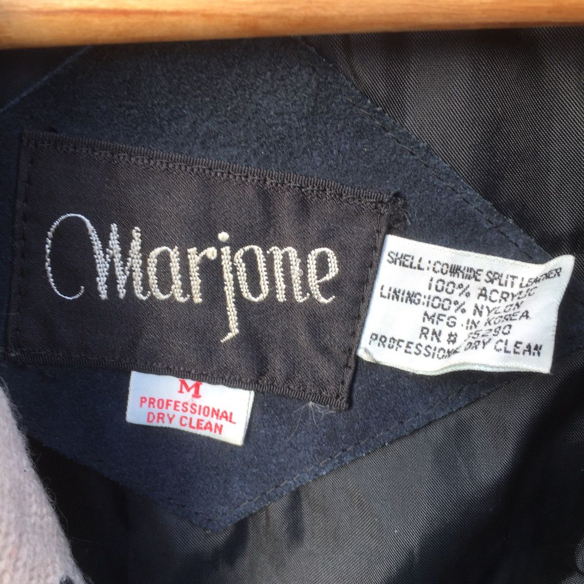 Vintage Marjone deals Split Skin Jacket