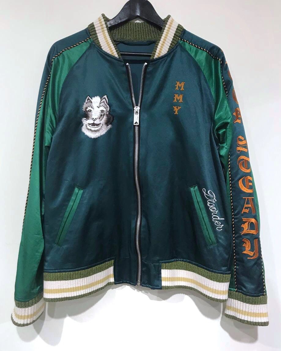 Maison MIHARA YASUHIRO Maison Mihara Yasuhiro embroidery satin bomber jacket Size US M / EU 48-50 / 2 - 2 Thumbnail