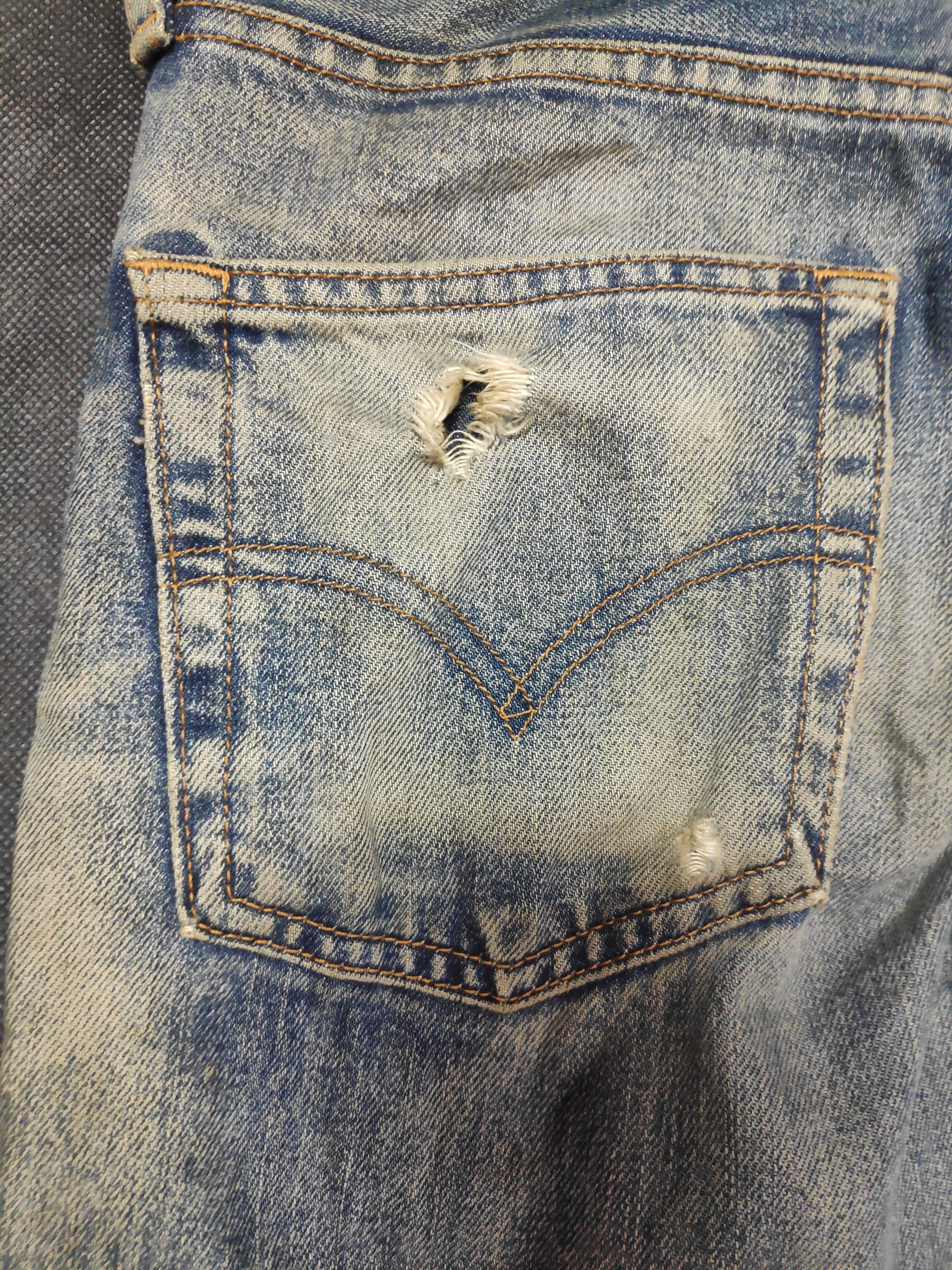 Levi's Vintage Distress Levis Button J09 Made In japan Jeans Size US 29 - 11 Thumbnail