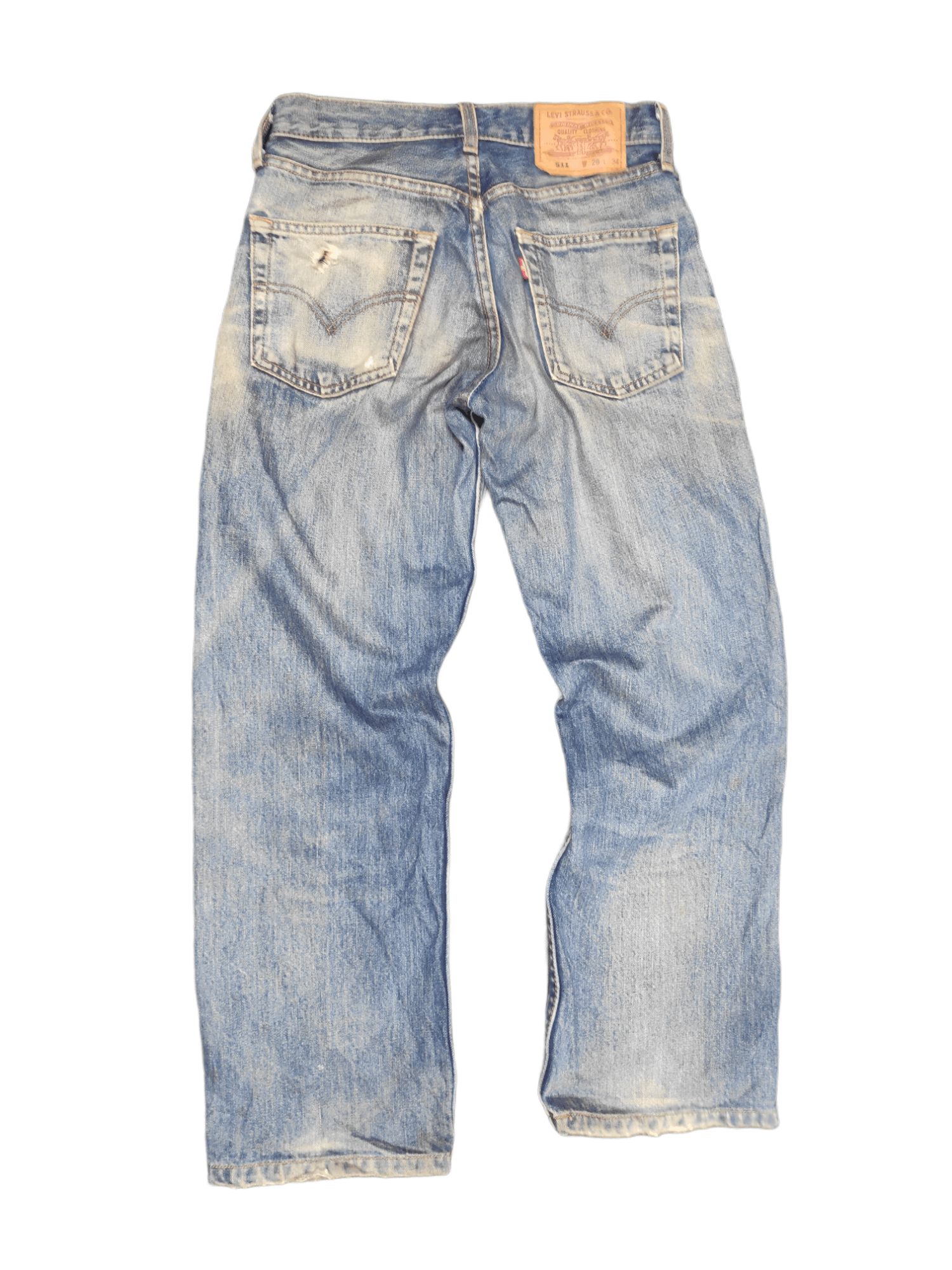 Levi's Vintage Distress Levis Button J09 Made In japan Jeans Size US 29 - 2 Thumbnail