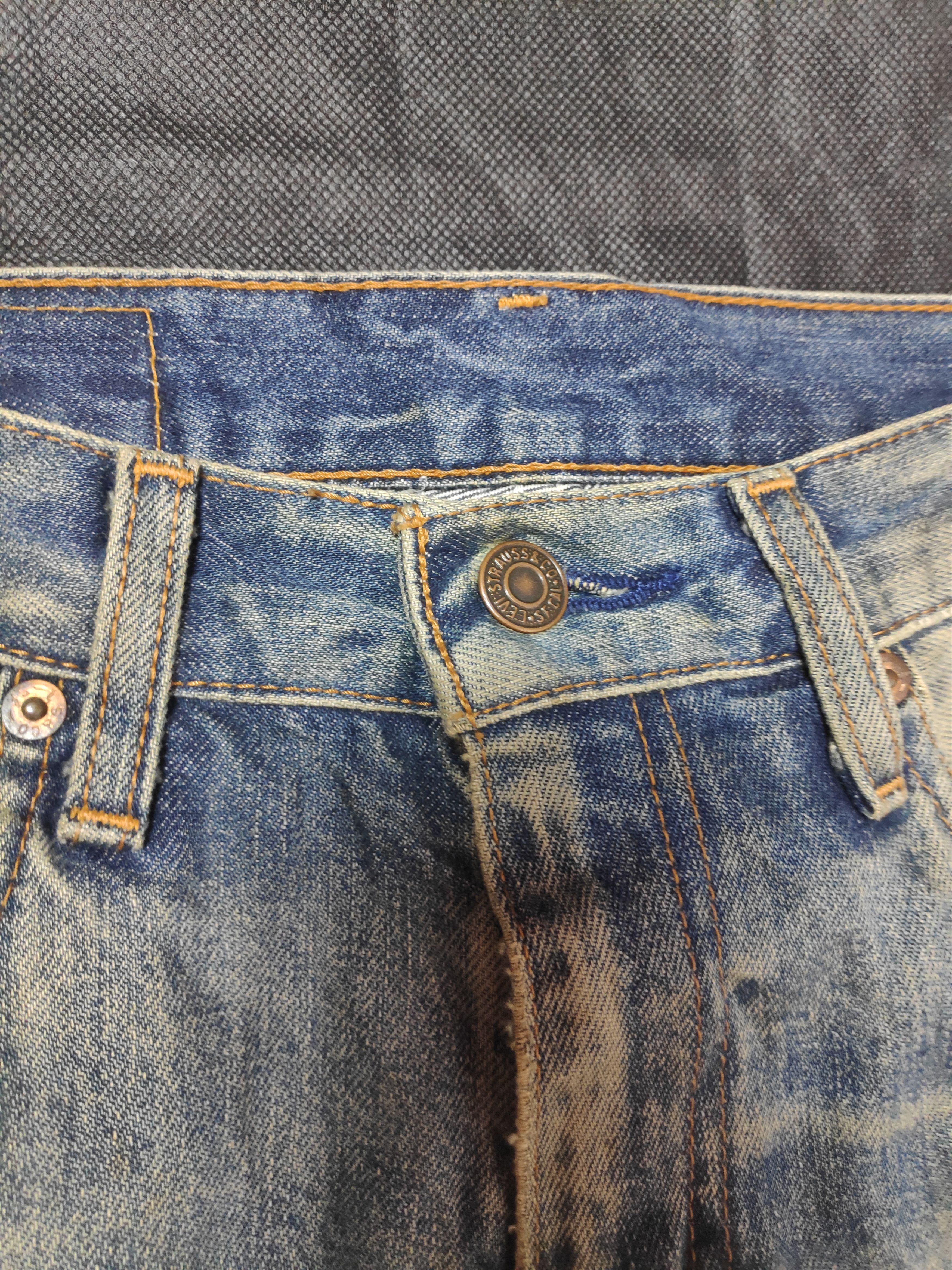Levi's Vintage Distress Levis Button J09 Made In japan Jeans Size US 29 - 6 Thumbnail