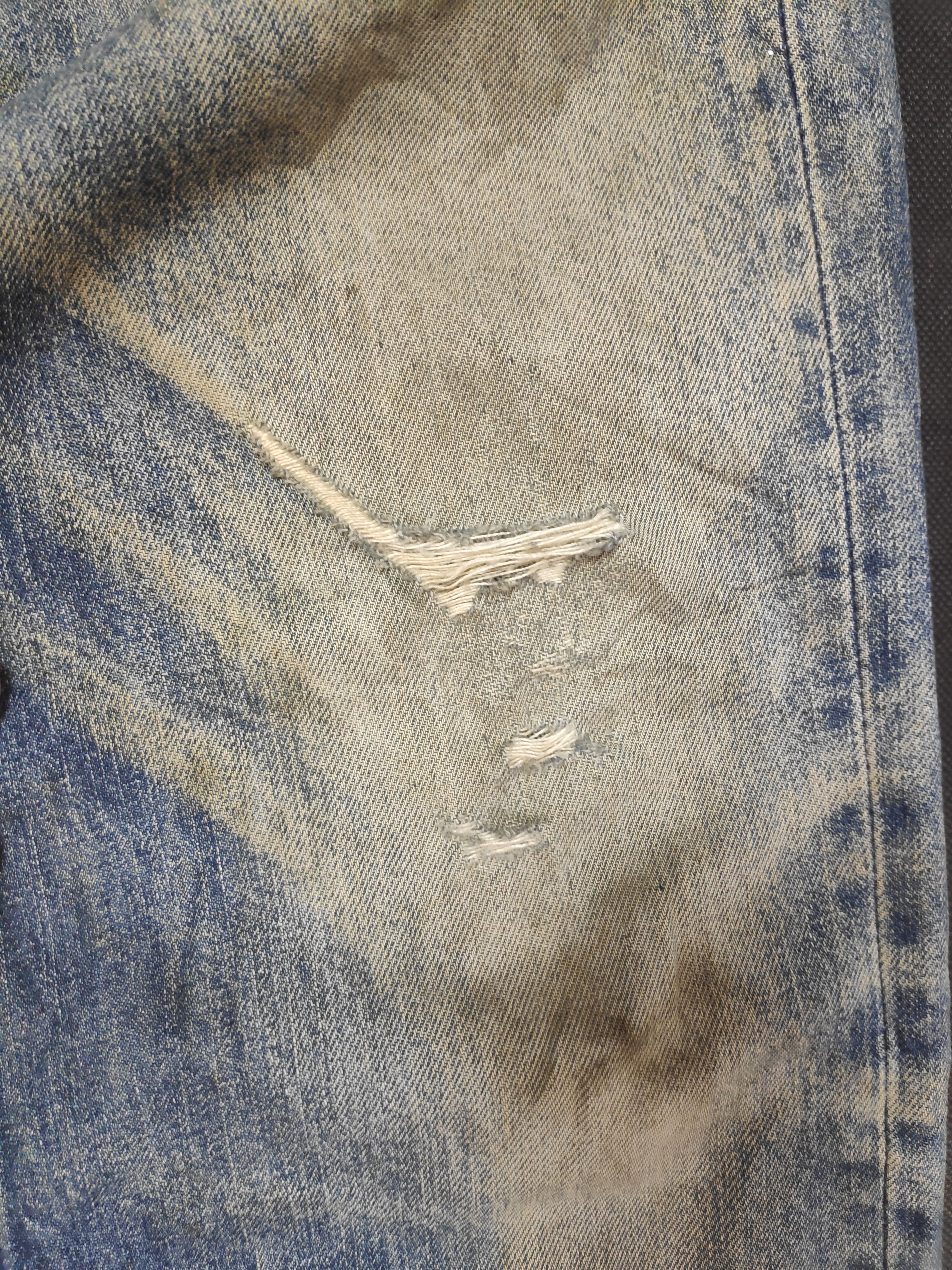 Levi's Vintage Distress Levis Button J09 Made In japan Jeans Size US 29 - 3 Thumbnail