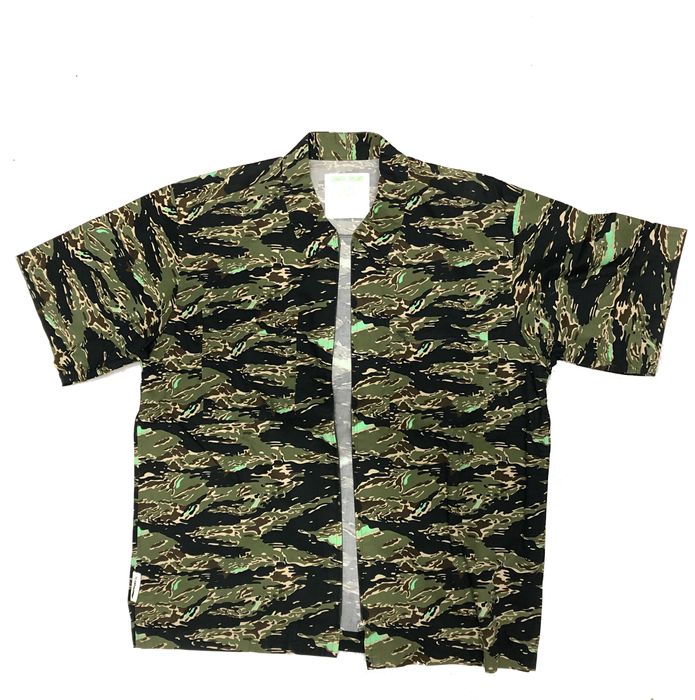 Undercover Undercover SS2001 Chaotic Discord Camo Zip Up Shirt | Grailed