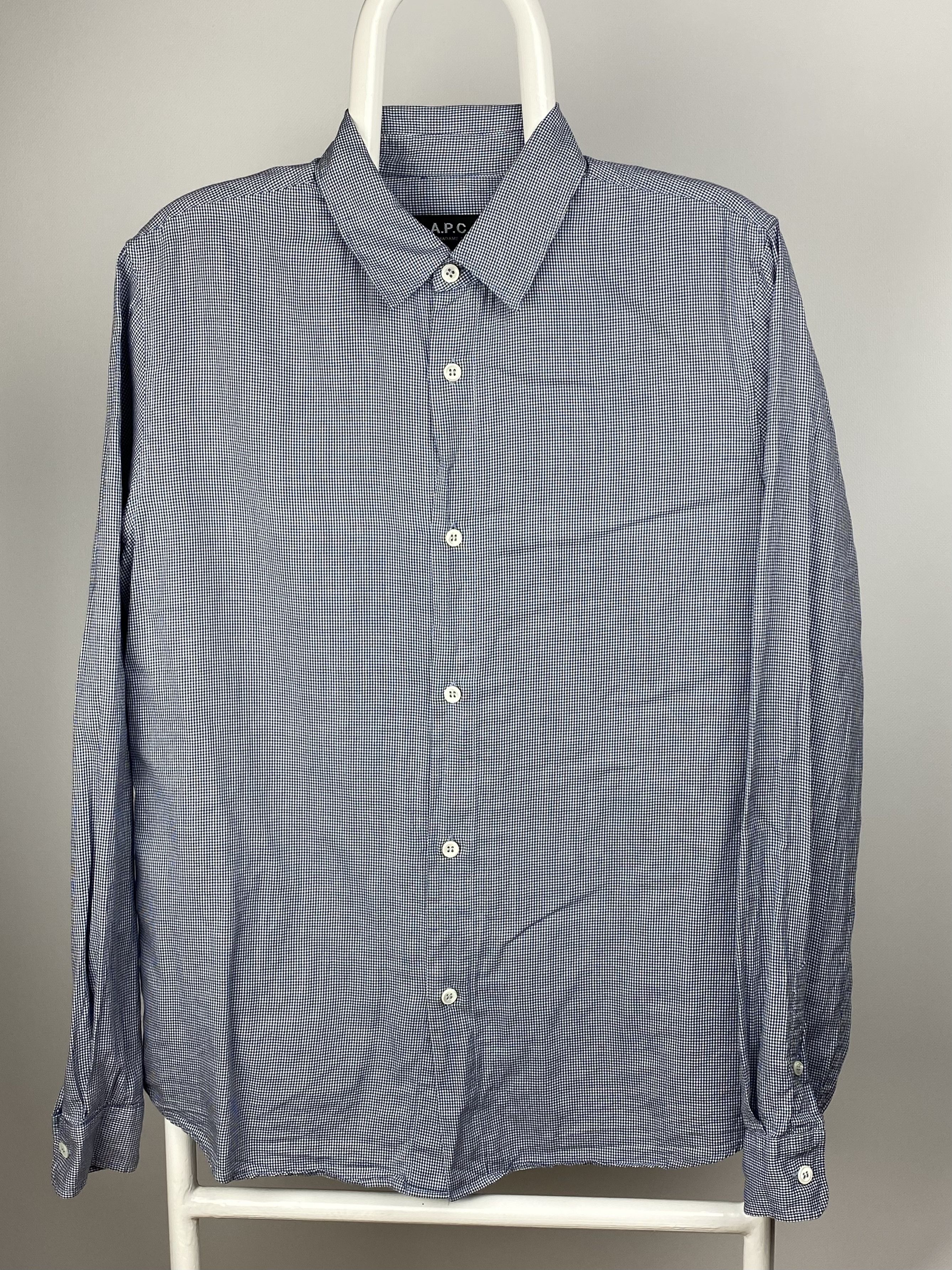 A.P.C. APC Checkered Shirt Size US S / EU 44-46 / 1 - 2 Thumbnail