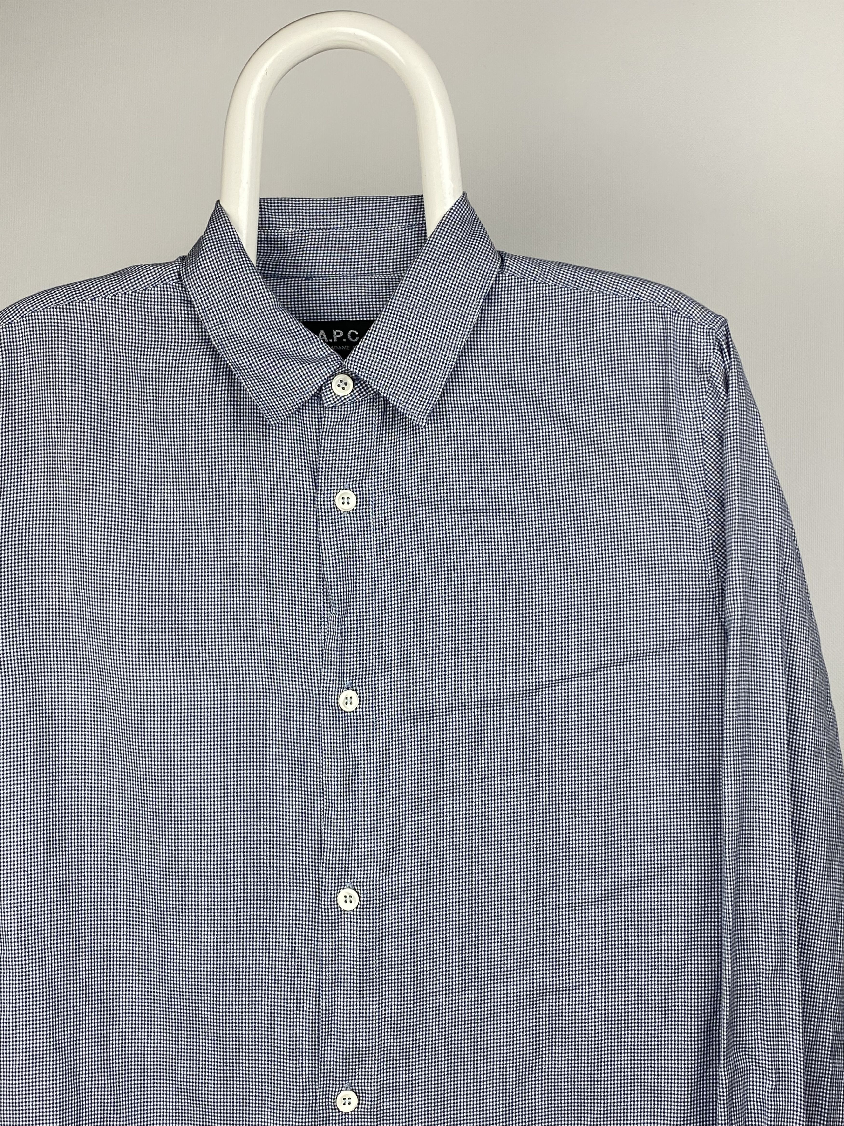 A.P.C. APC Checkered Shirt Size US S / EU 44-46 / 1 - 1 Thumbnail