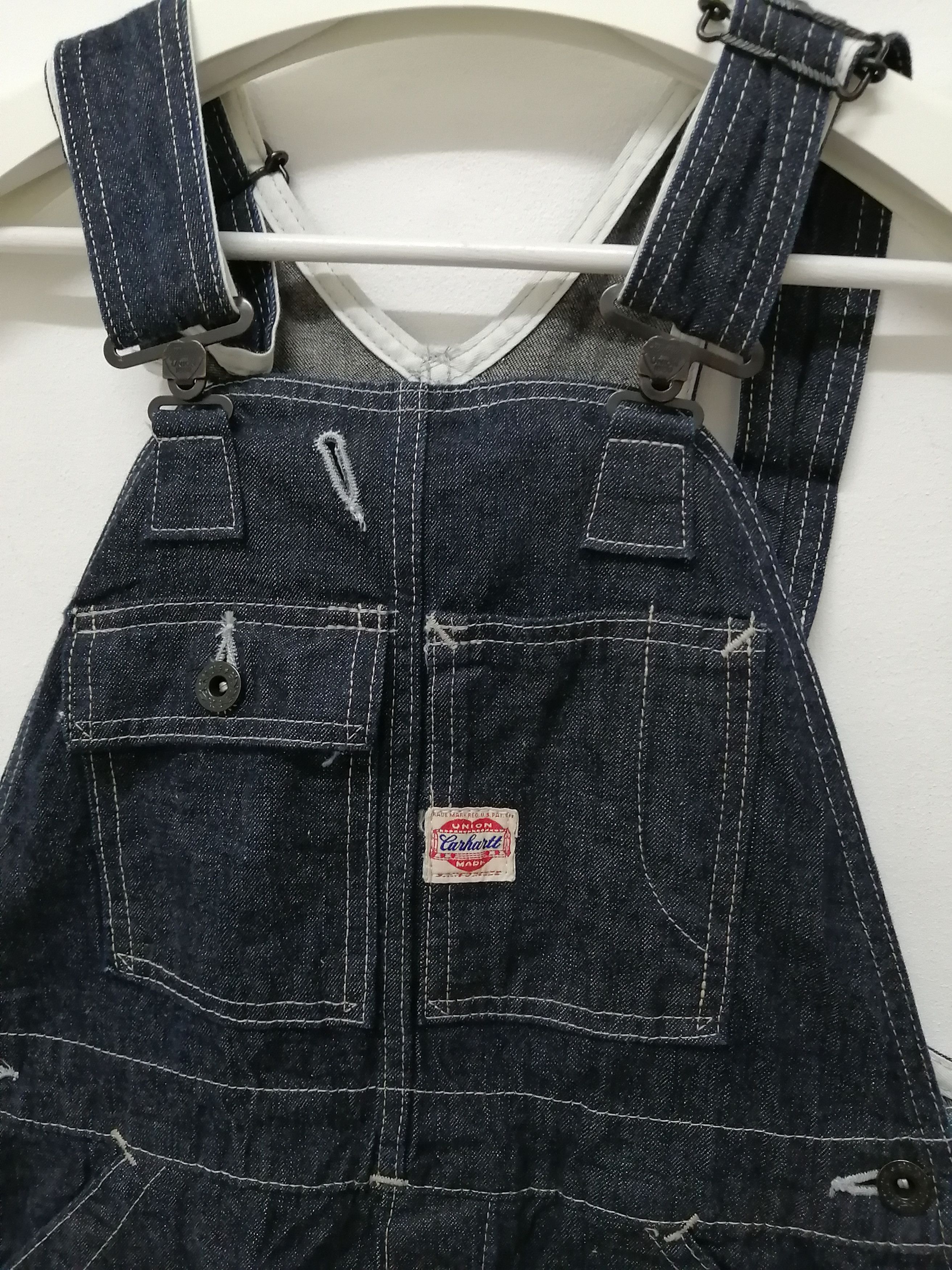Carhartt Rare Lot 0686 Vintage CARHARTT Union Made Overalls heart tag Size US 30 / EU 46 - 7 Thumbnail