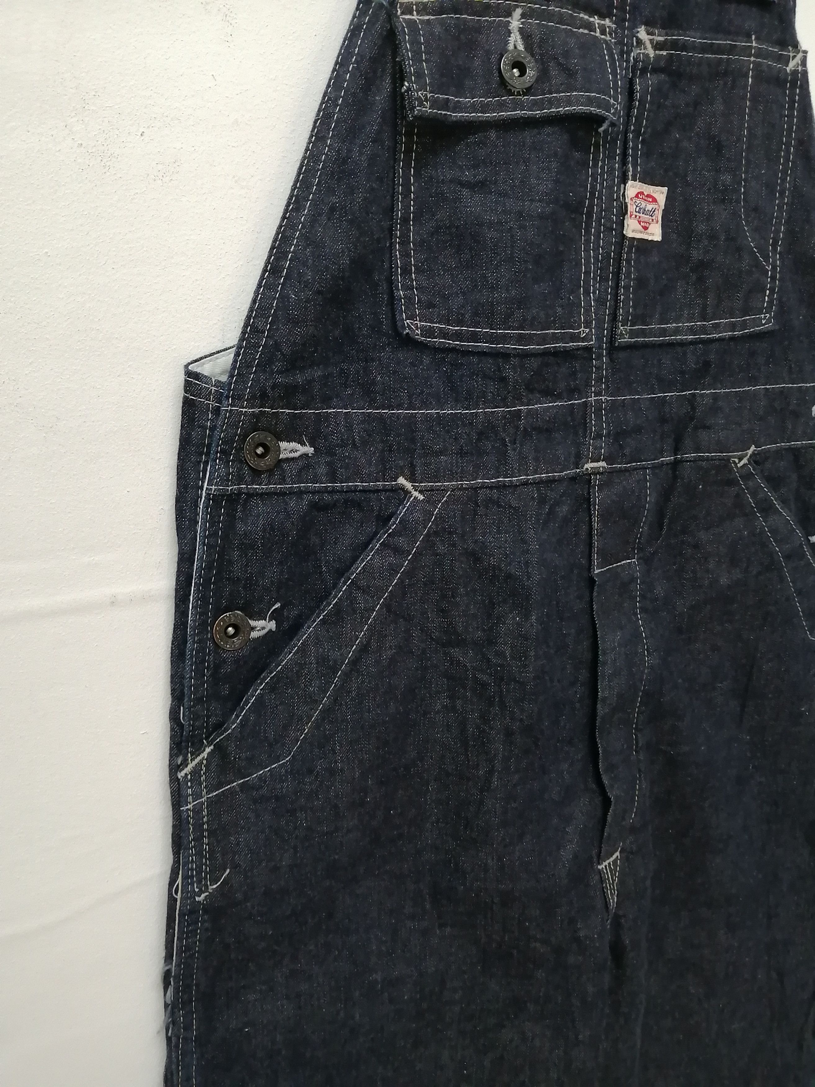 Carhartt Rare Lot 0686 Vintage CARHARTT Union Made Overalls heart tag Size US 30 / EU 46 - 11 Thumbnail