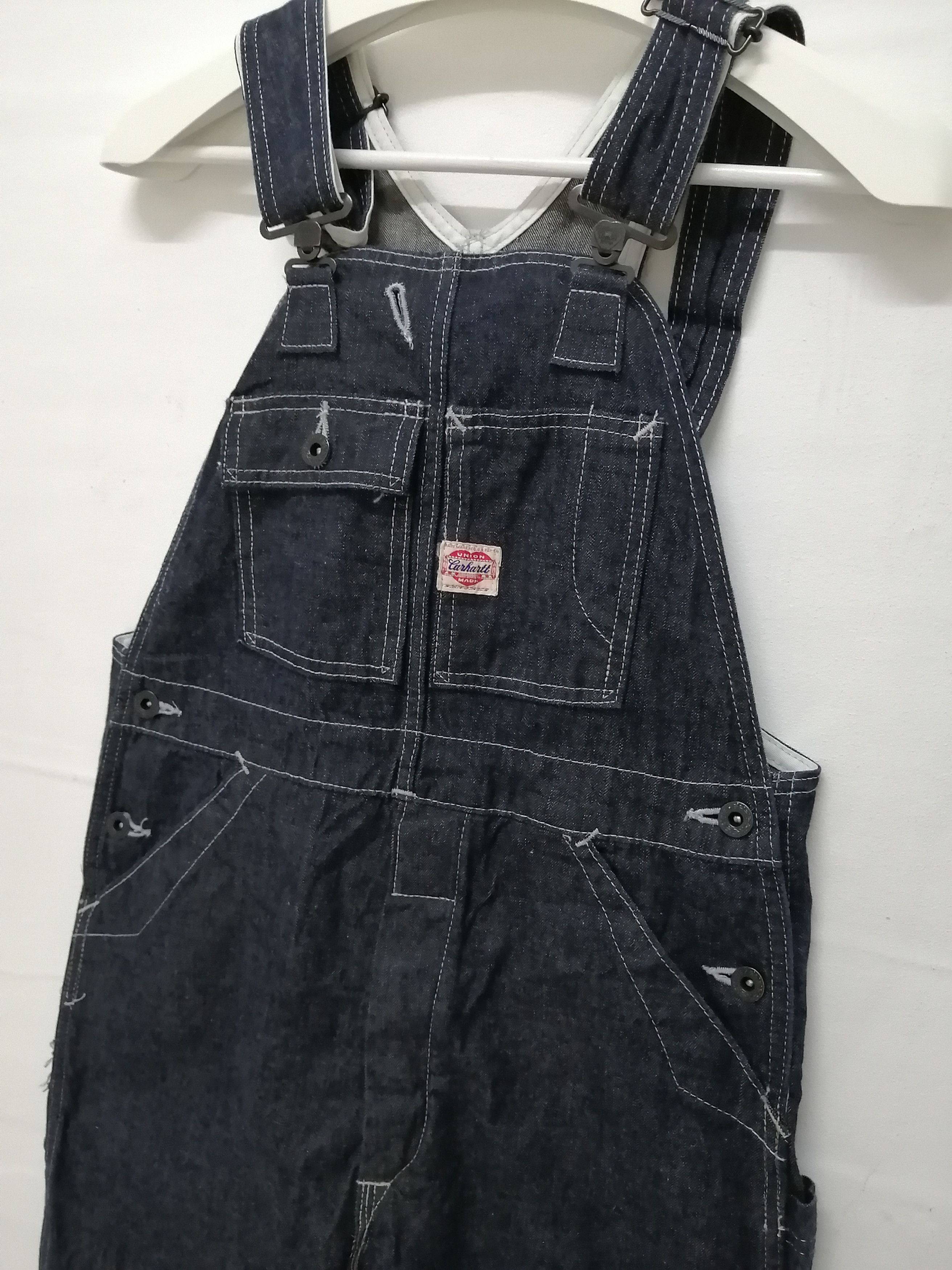 Carhartt Rare Lot 0686 Vintage CARHARTT Union Made Overalls heart tag Size US 30 / EU 46 - 8 Thumbnail