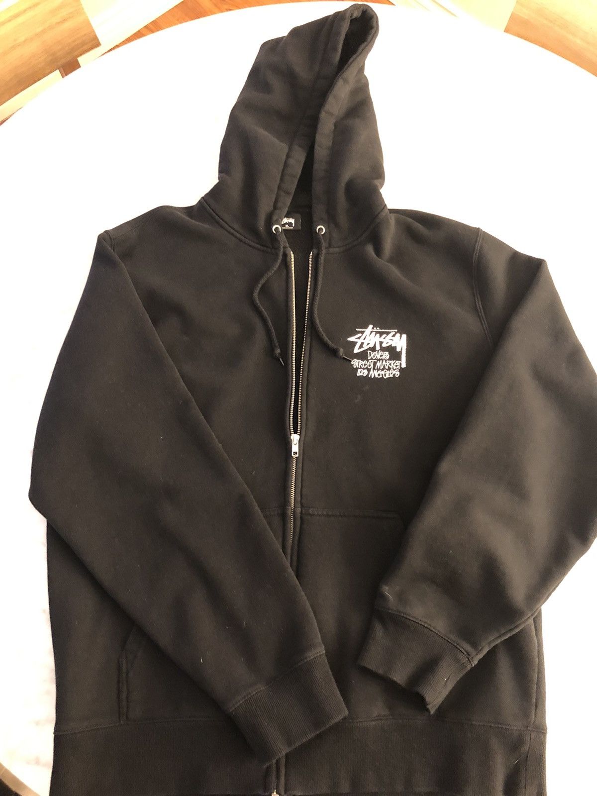 Stussy Stussy / Dover Street Market Los Angels Zip Hoodie XL | Grailed