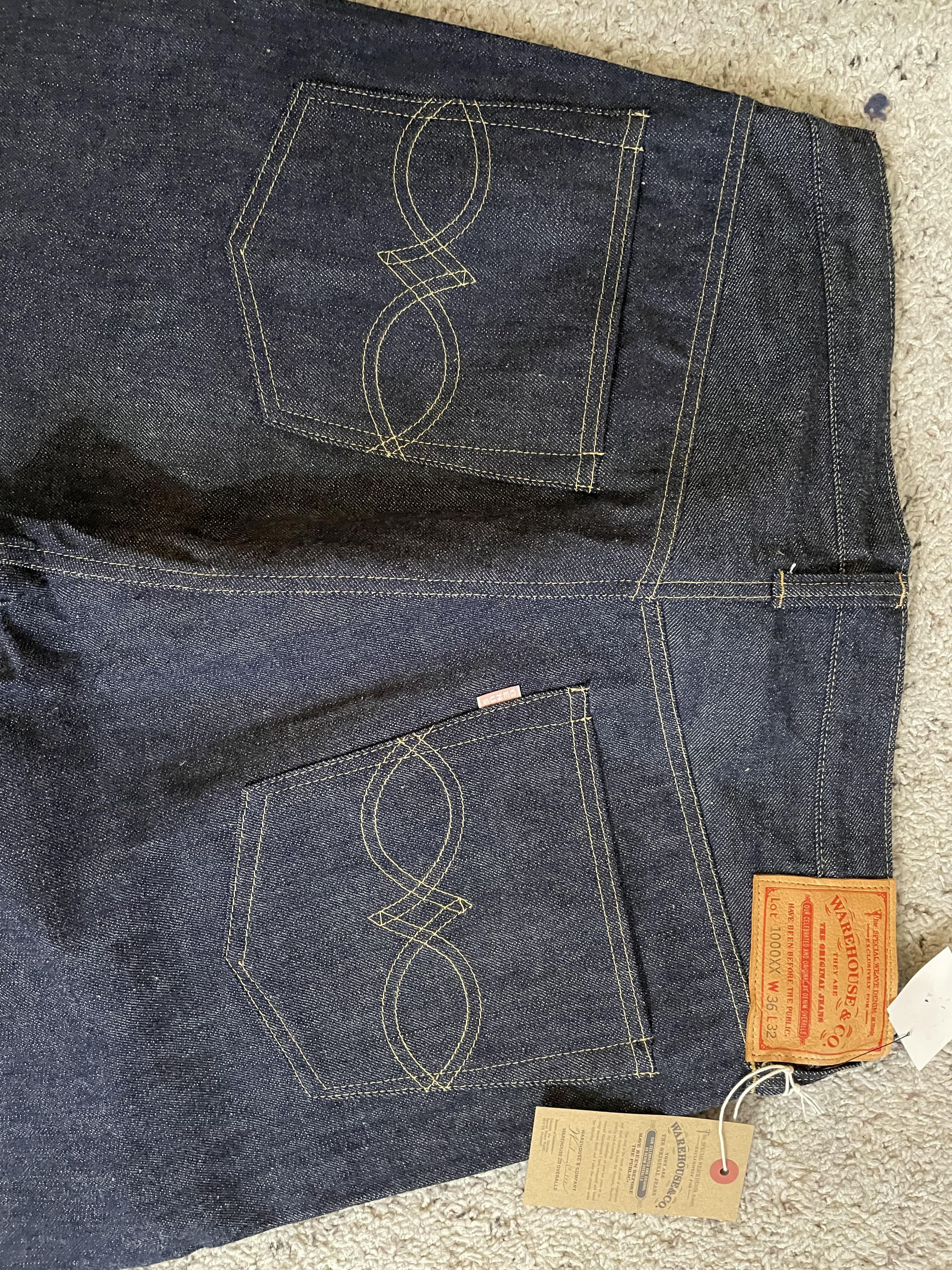 WAREHOUSE & CO. Lot 1000XX W36 L32