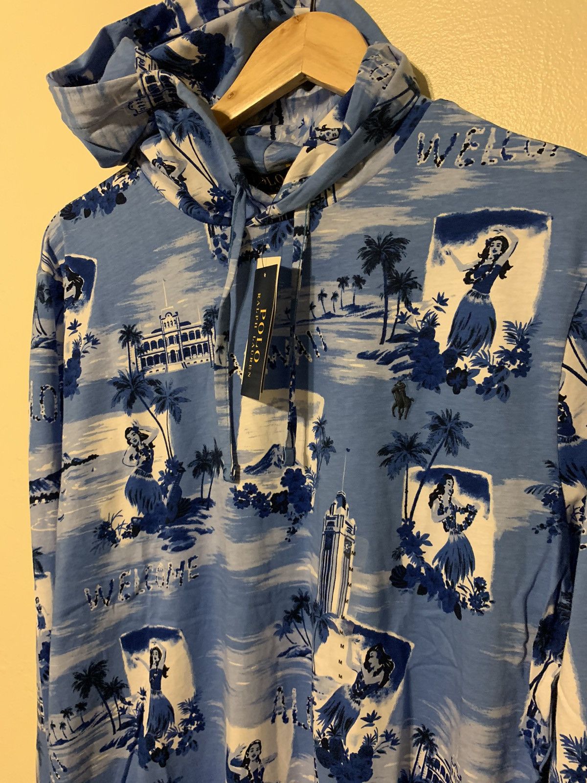 Polo Ralph Lauren *RARE* Brand New Polo Ralph Lauren Tropical Hawaii Hoodie -M Size US M / EU 48-50 / 2 - 2 Thumbnail