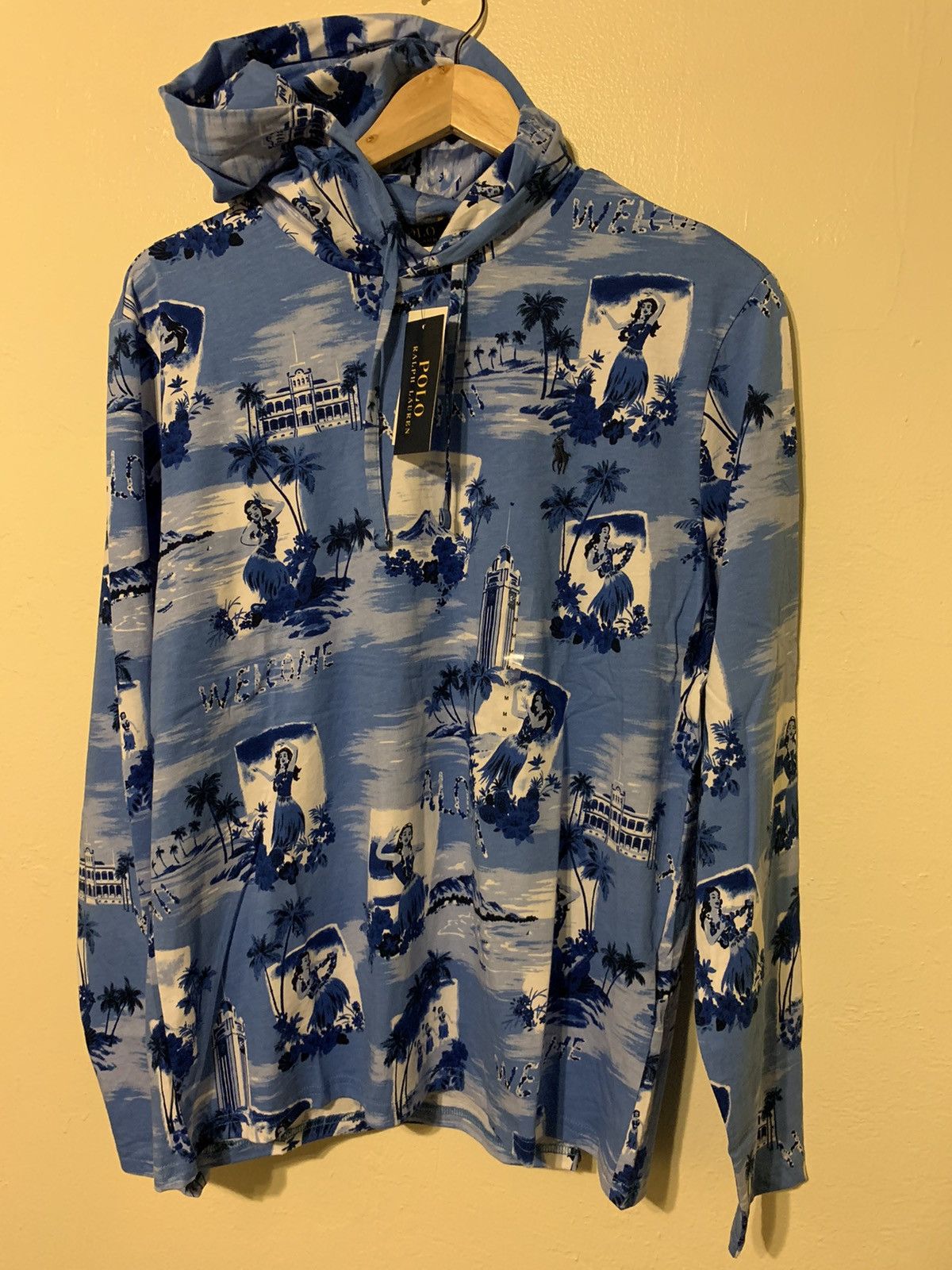 Polo Ralph Lauren *RARE* Brand New Polo Ralph Lauren Tropical Hawaii Hoodie -M Size US M / EU 48-50 / 2 - 1 Thumbnail
